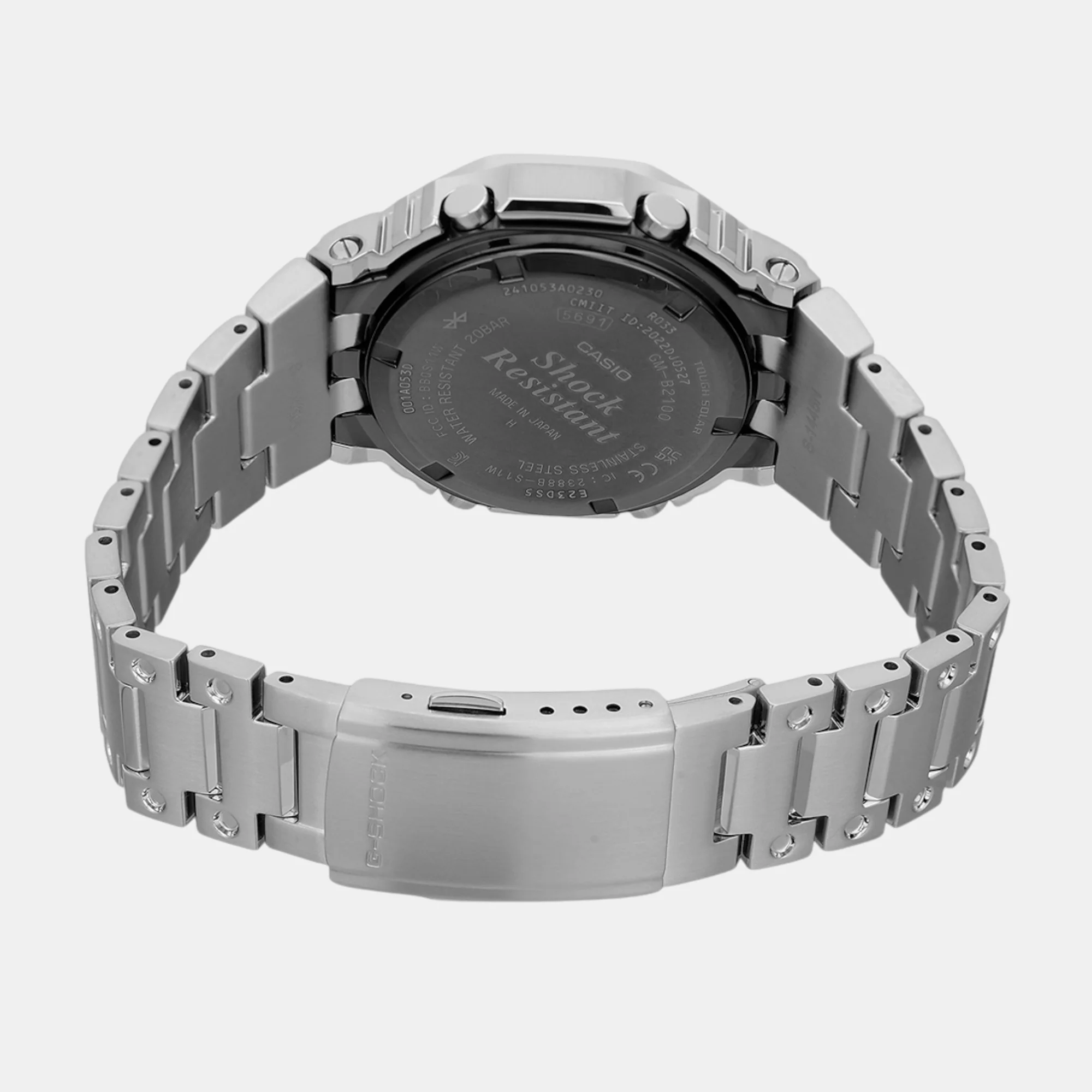 G-Shock Men Quartz Blue Dial Analog-Digital Stainless Steel Watch G1563 - Image 7