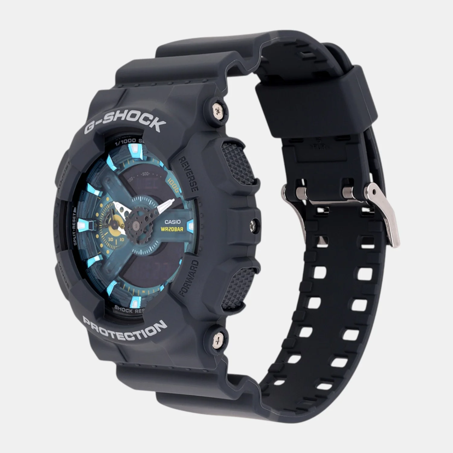 G-Shock Men Quartz Blue Dial Analog Resin Watch G1681 - Image 4
