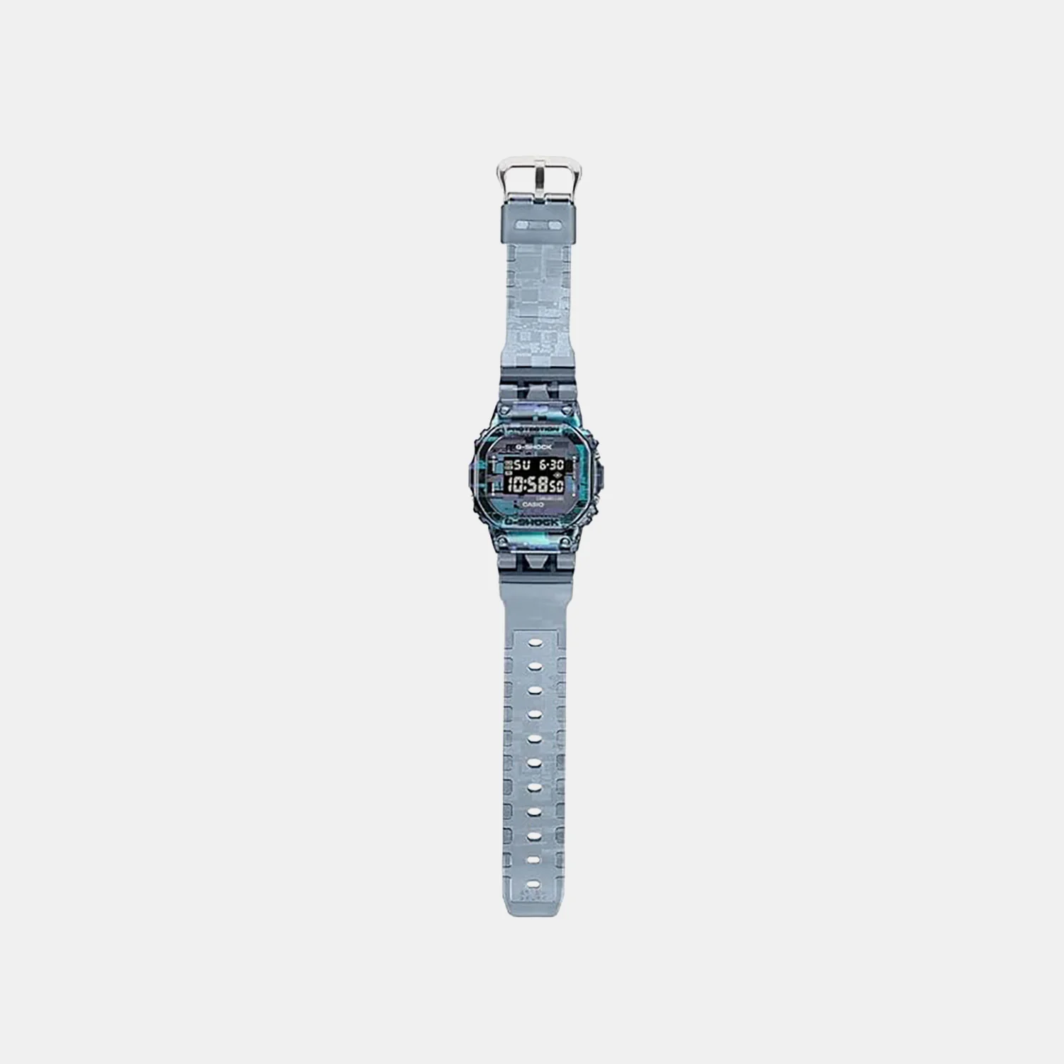 G-Shock Men Quartz Blue Dial Digital Resin Watch G1259 - Image 3