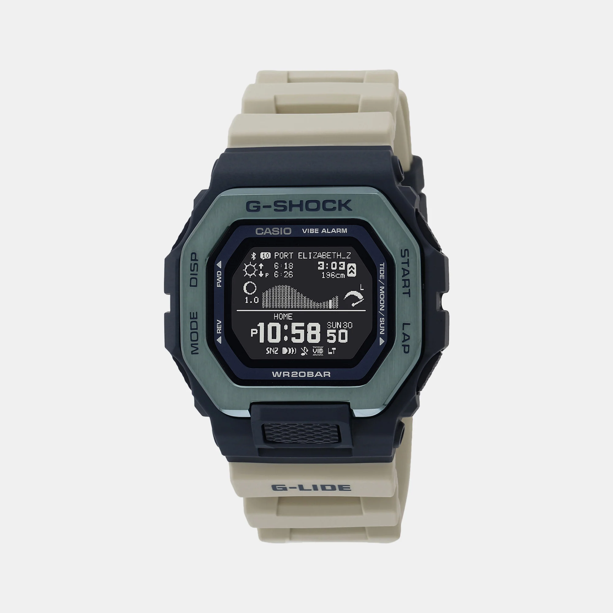 G-Shock Men Quartz Black Dial Digital Resin Watch G1390