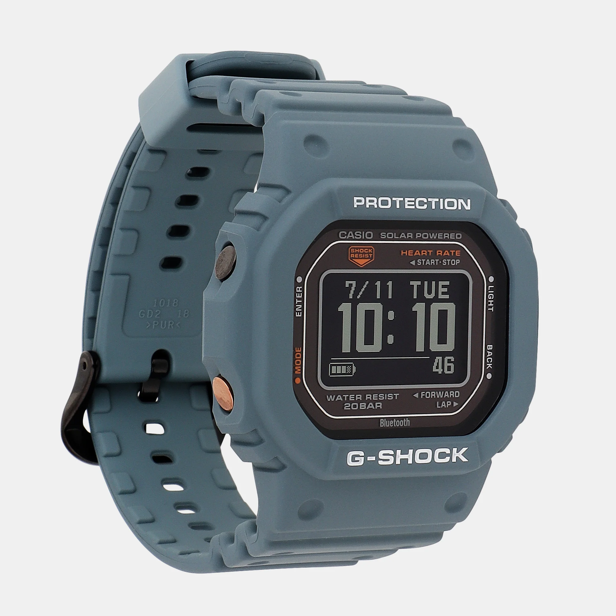 G-Shock Men Quartz Blue Dial Digital Resin Watch G1404 - Image 4