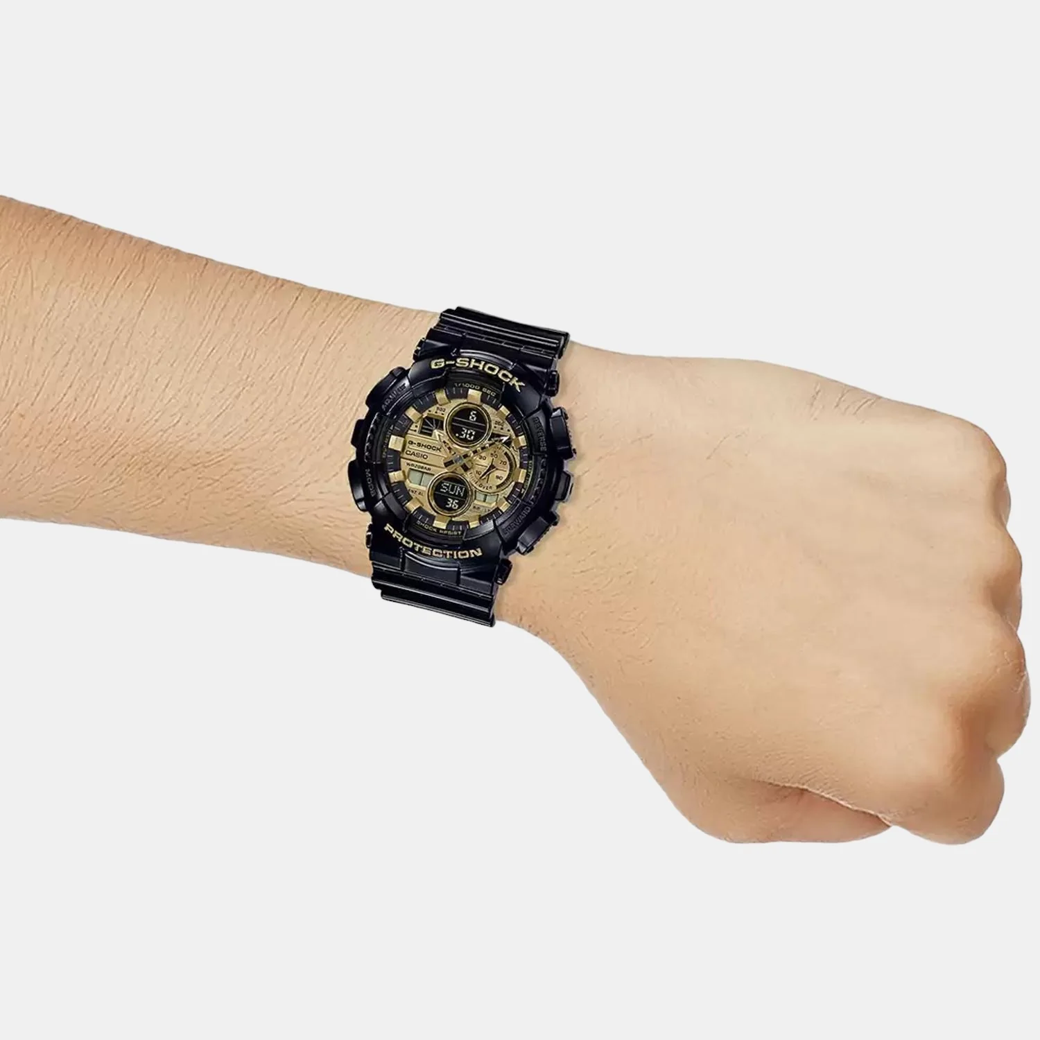 G-Shock Men Quartz Gold Dial Analog-Digital Resin Watch G1021 - Image 7