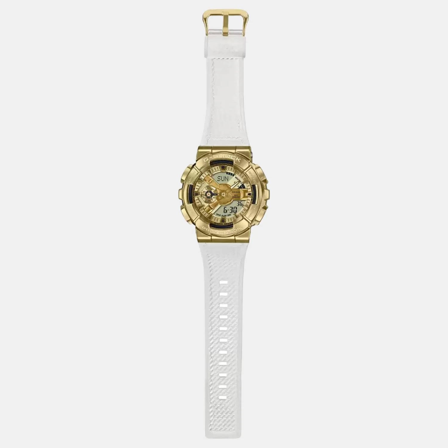 G-Shock Men Quartz Gold Dial Analog-Digital Resin Watch G1143 - Image 6