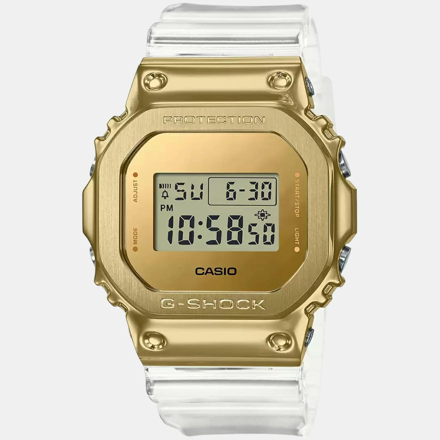 G-Shock Men Quartz Gold Dial Analog-Digital Resin Watch G1144 - Image 2