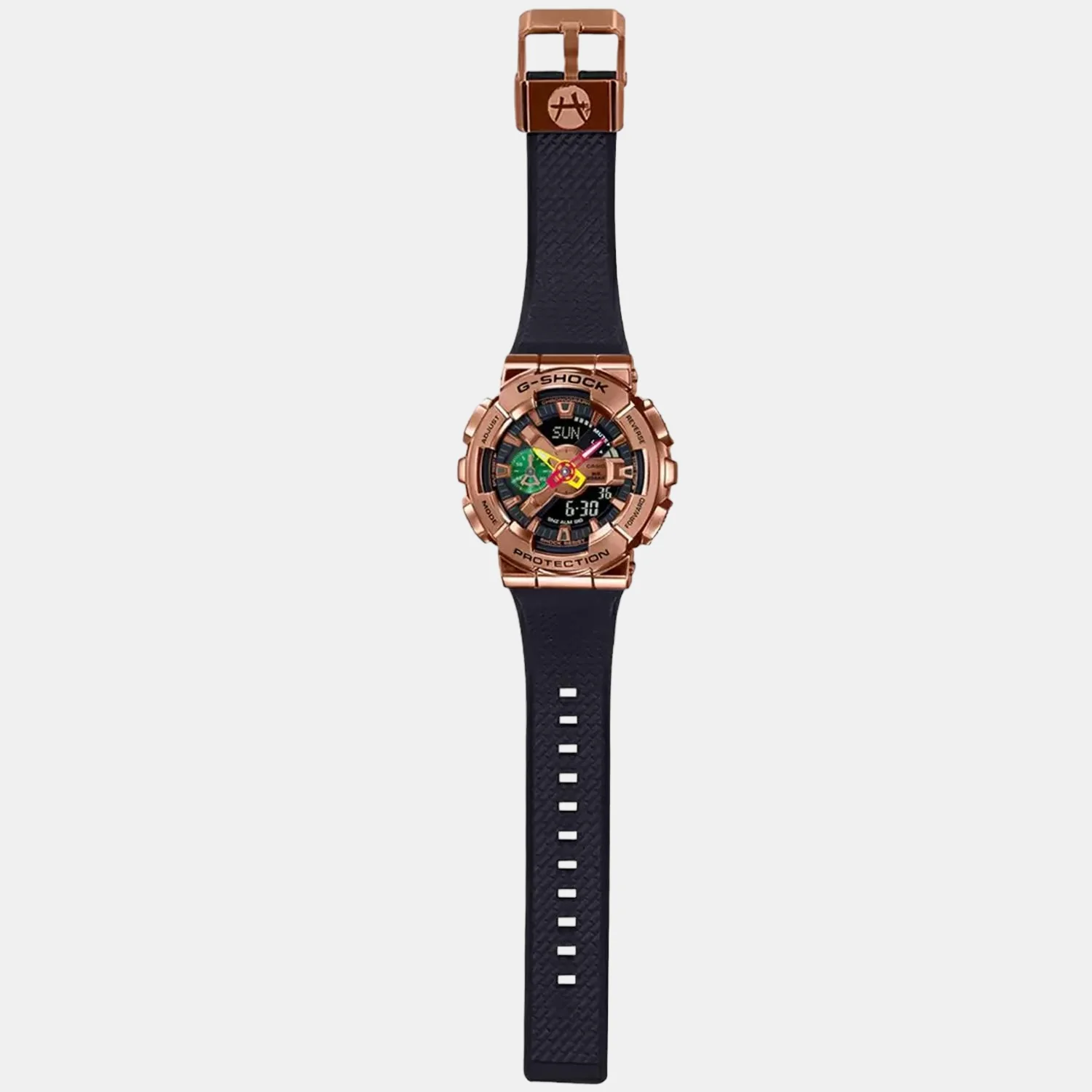 G-Shock Men Quartz Gold Dial Analog-Digital Resin Watch G1170 - Image 6