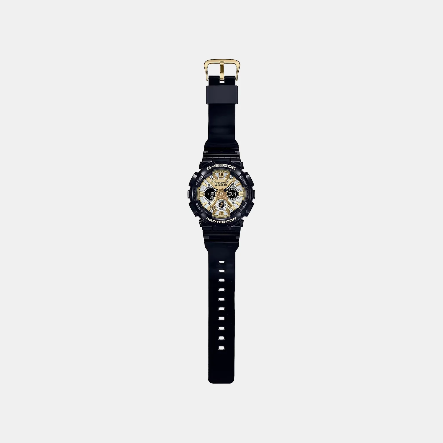 G-Shock Men Quartz Gold Dial Analog-Digital Resin Watch G1287 - Image 3