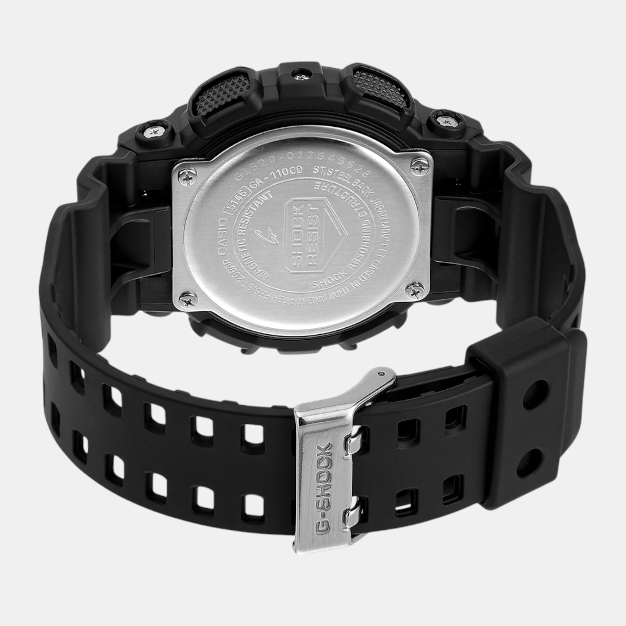 G-Shock Men Quartz Gold Dial Analog-Digital Resin Watch G1520 - Image 7