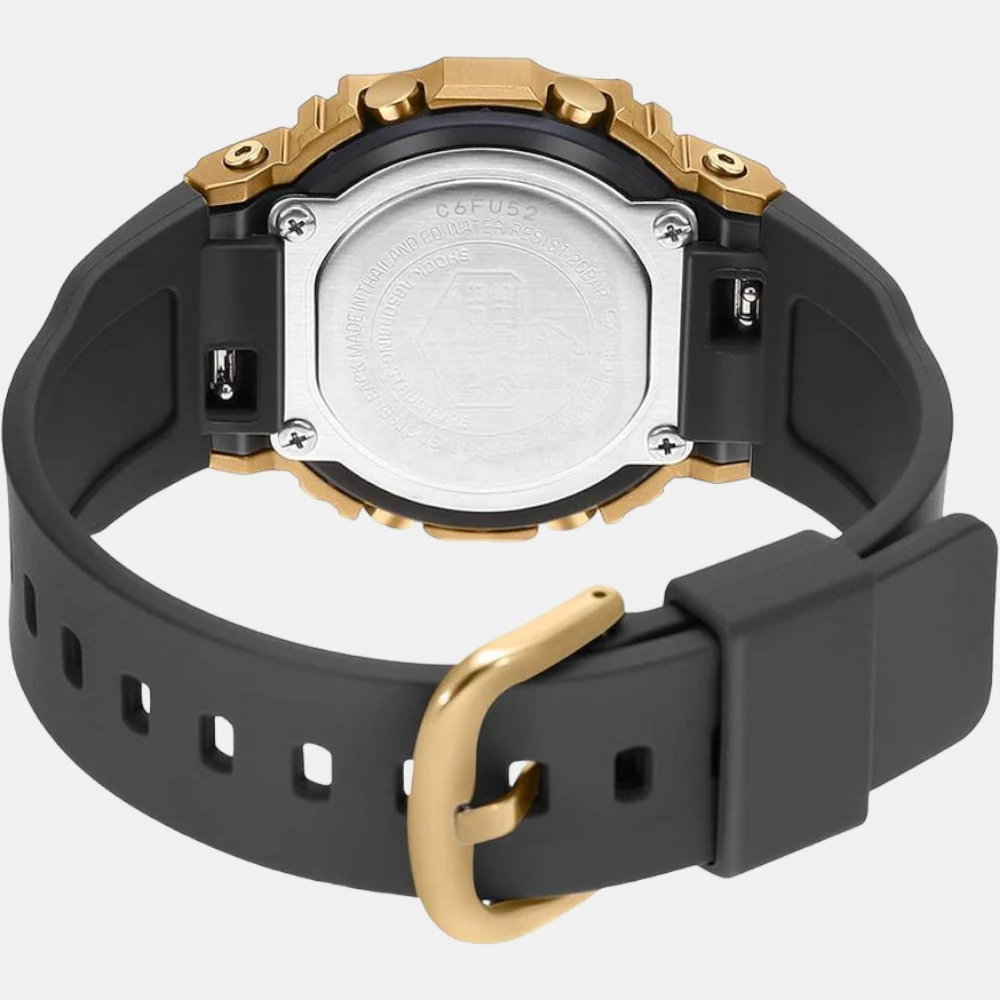 G-Shock Men Quartz Gold Dial Digital Resin Watch G1283 - Image 4