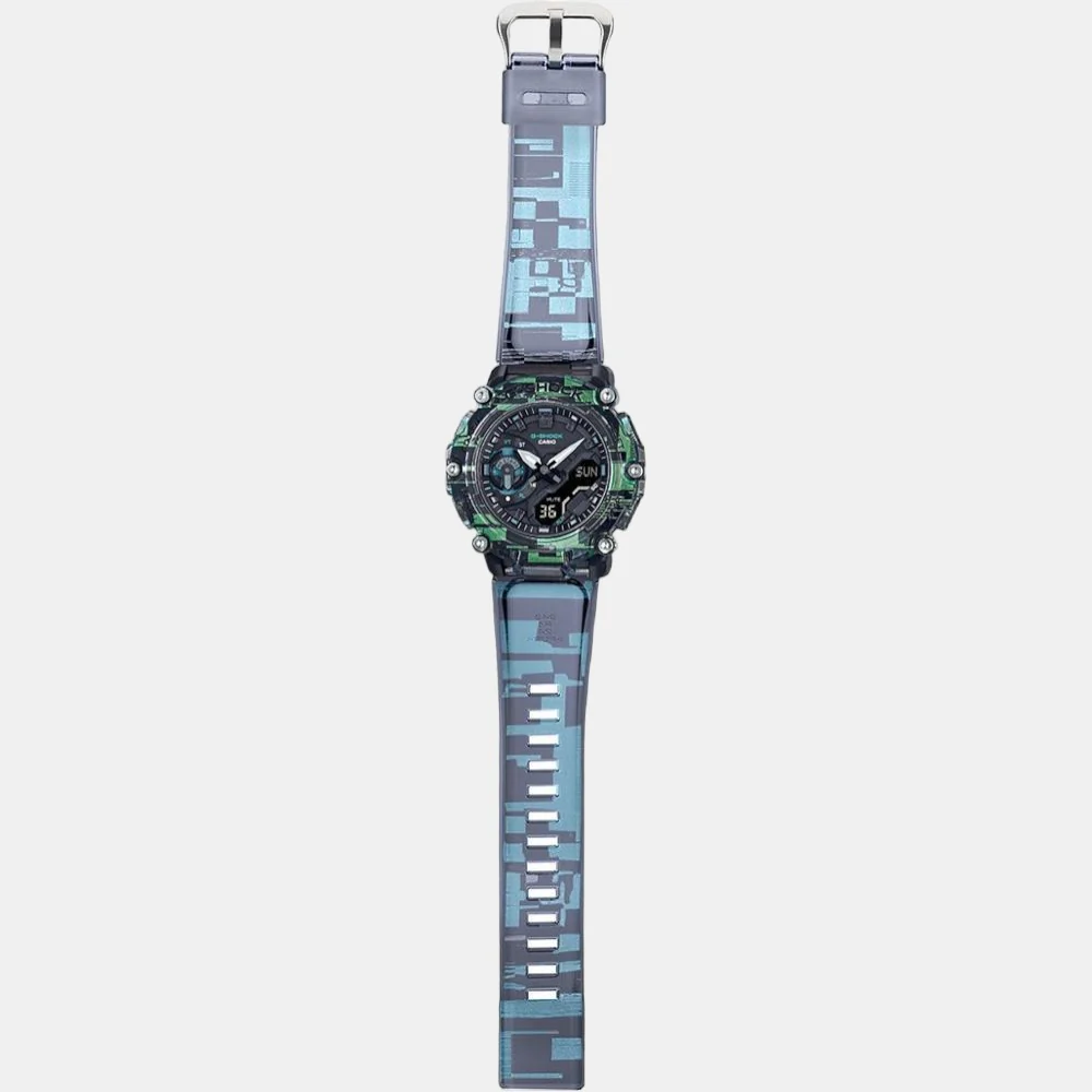 G-Shock Men Quartz Green Dial Analog-Digital Resin Watch G1261 - Image 5
