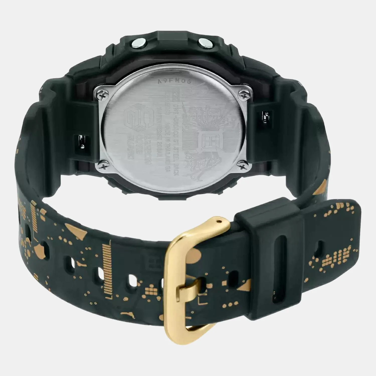 G-Shock Men Quartz Green Dial Digital Resin Watch G1064 - Image 5