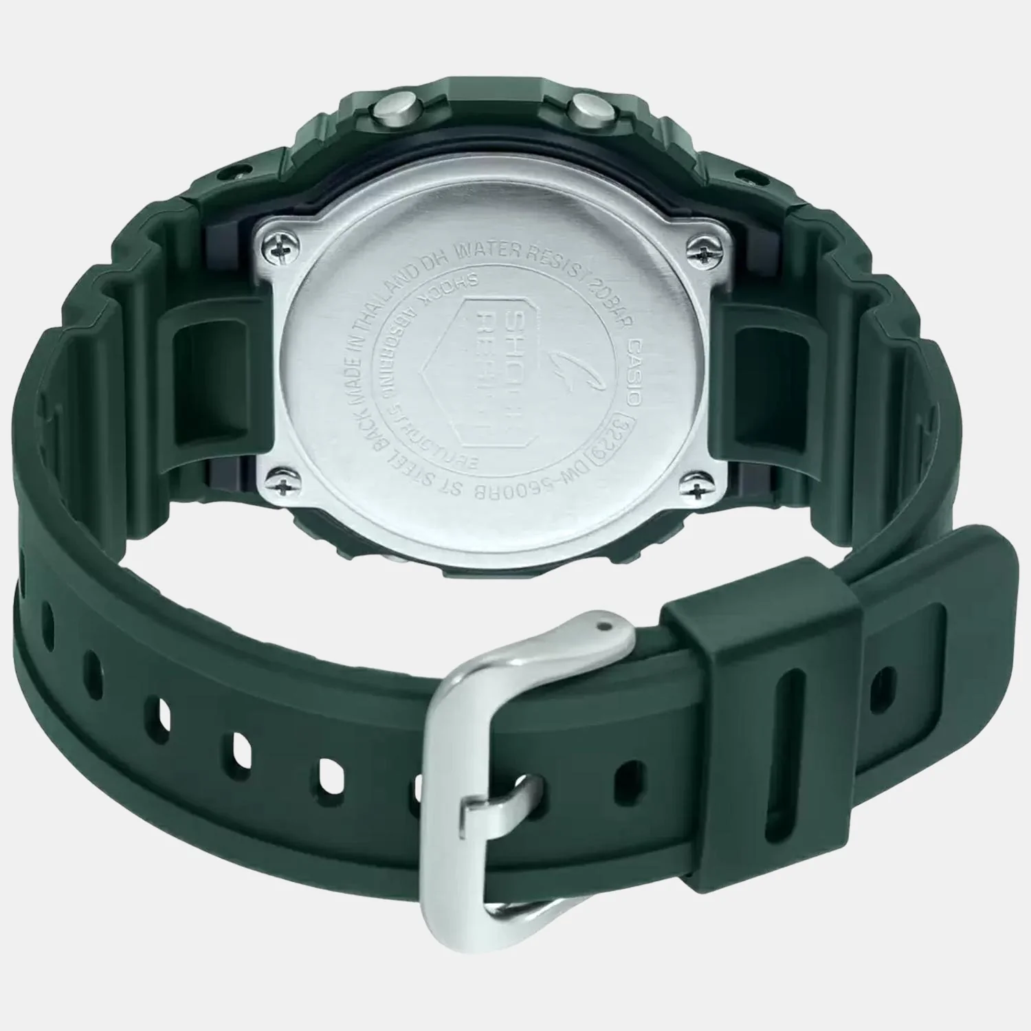 G-Shock Men Quartz Green Dial Digital Resin Watch G1173 - Image 4