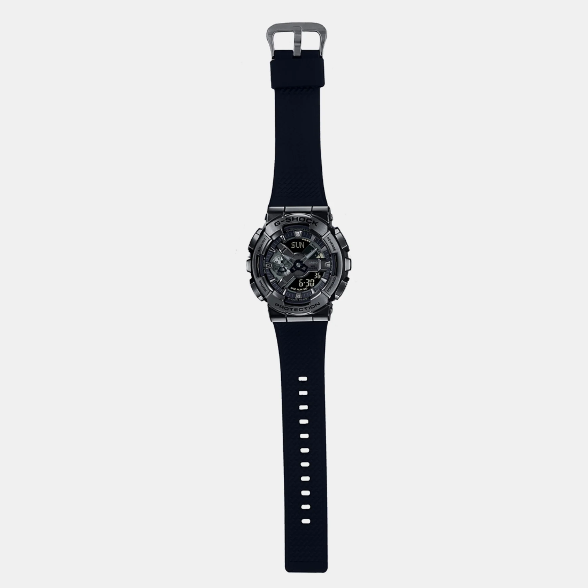 G-Shock Men Quartz Grey Dial Analog-Digital Resin Watch G1370 - Image 6