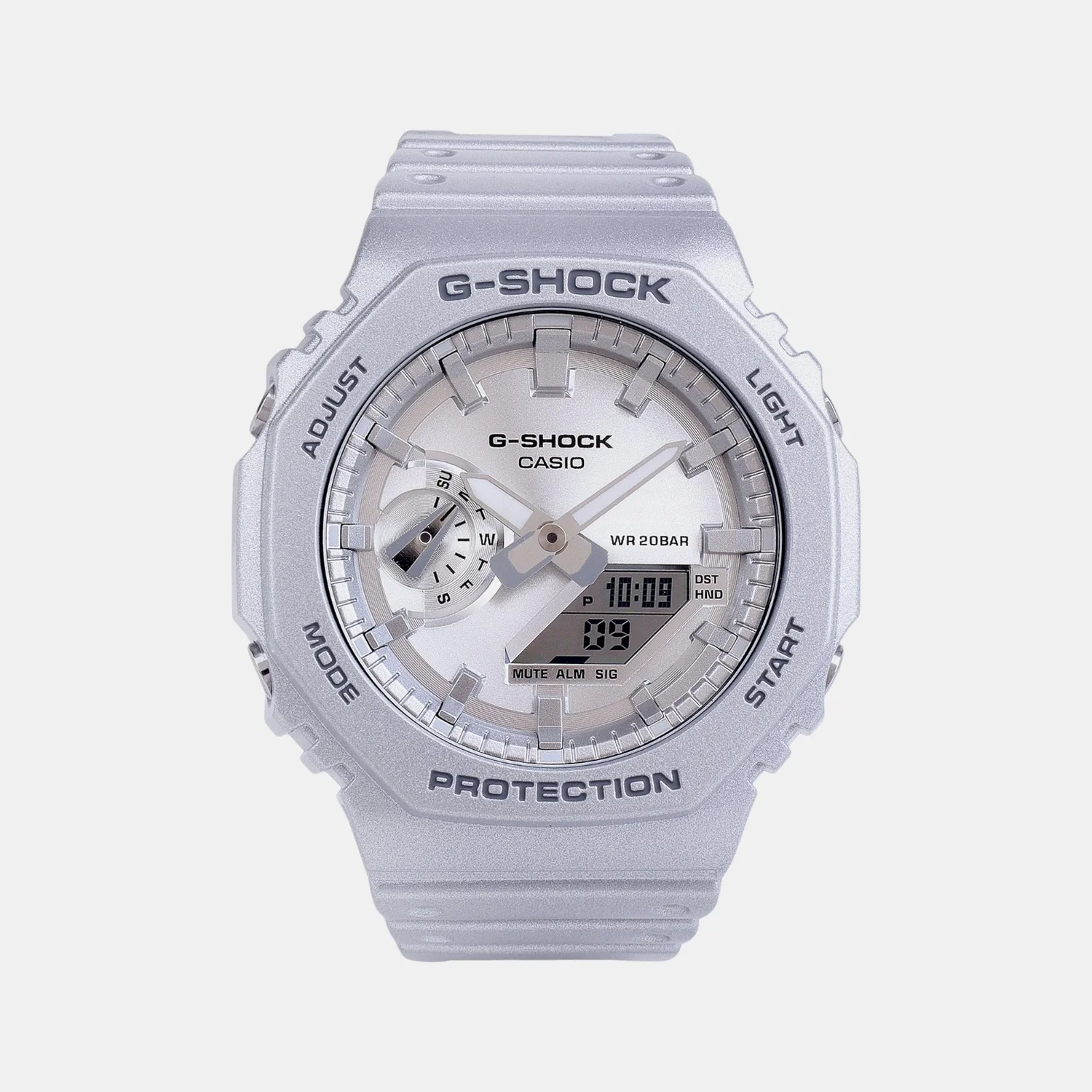 G-Shock Men Quartz Silver Dial Analog-Digital Watch G1413