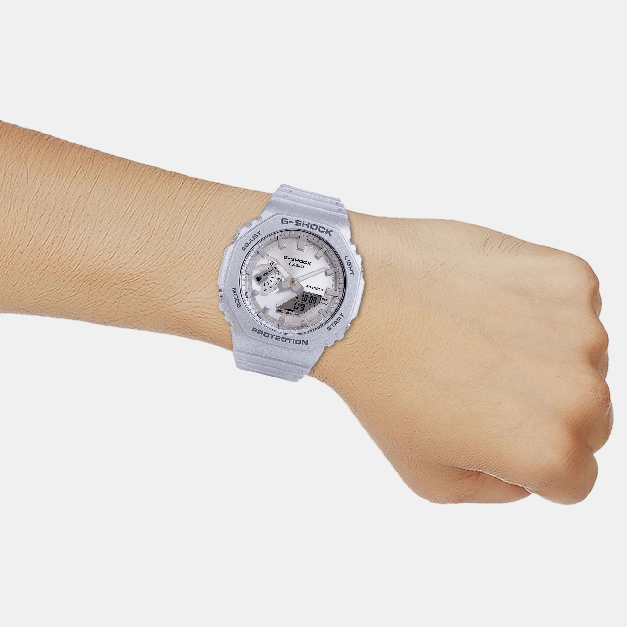 G-Shock Men Quartz Silver Dial Analog-Digital Watch G1413 - Image 8