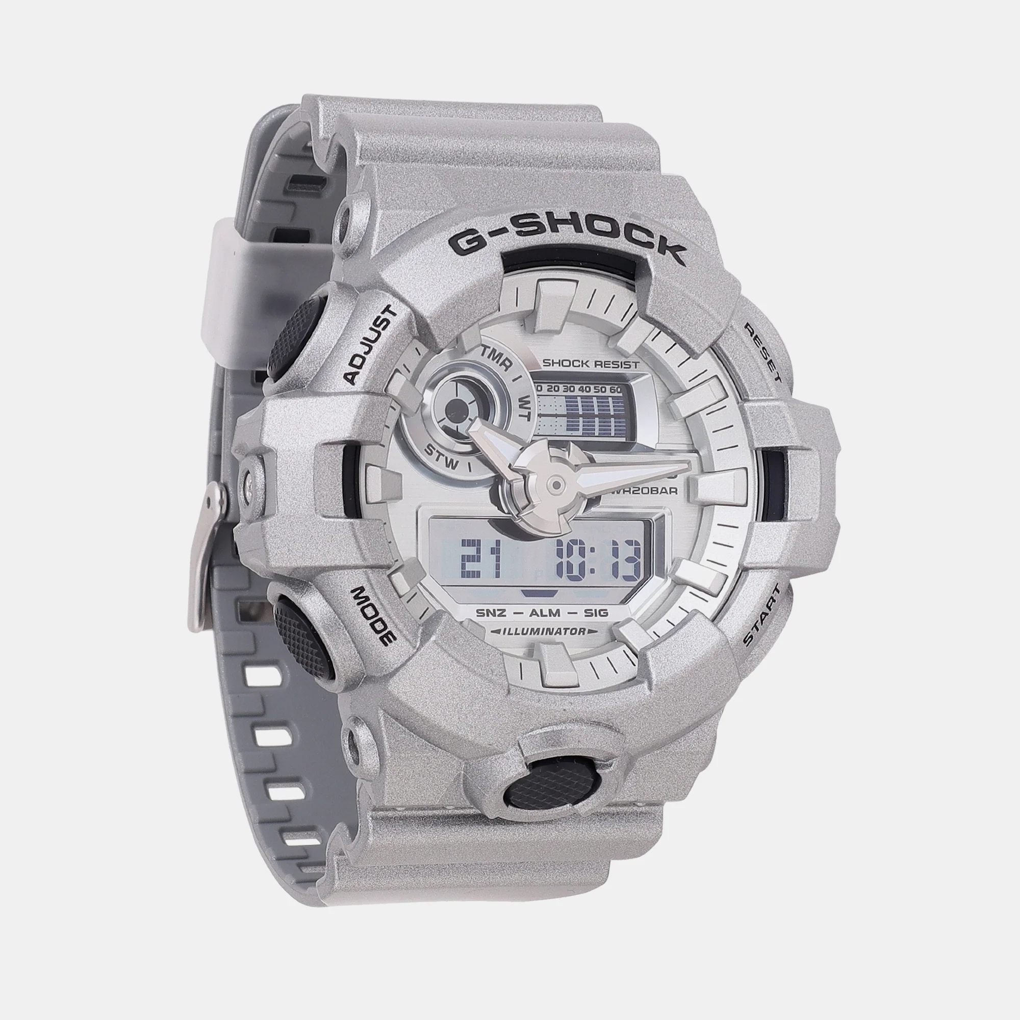 G-Shock Men Quartz Grey Dial Analog-Digital Resin Watch G1415 - Image 4