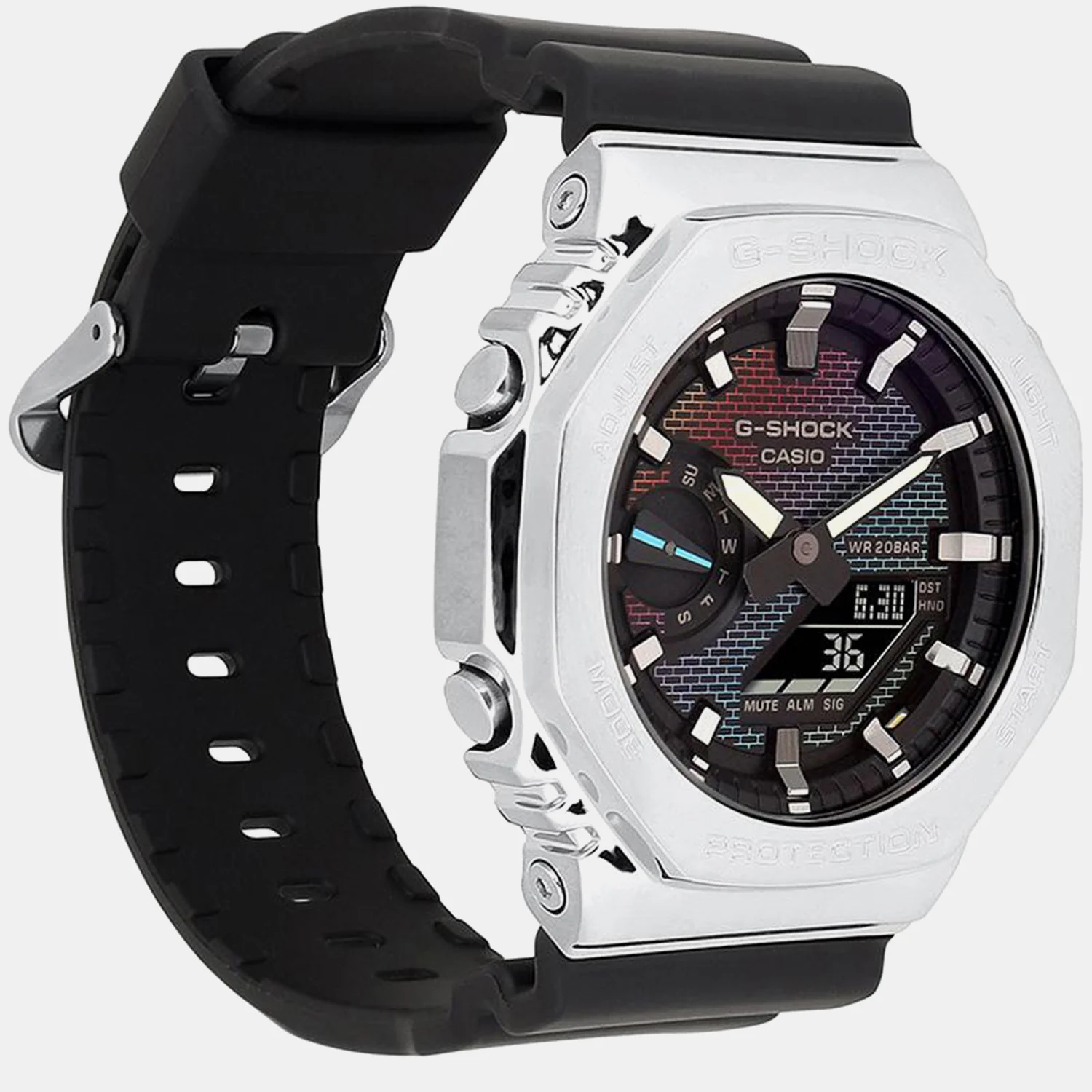 G-Shock Men Quartz Multi-Colour Dial Analog-Digital Resin Watch G1592 - Image 2