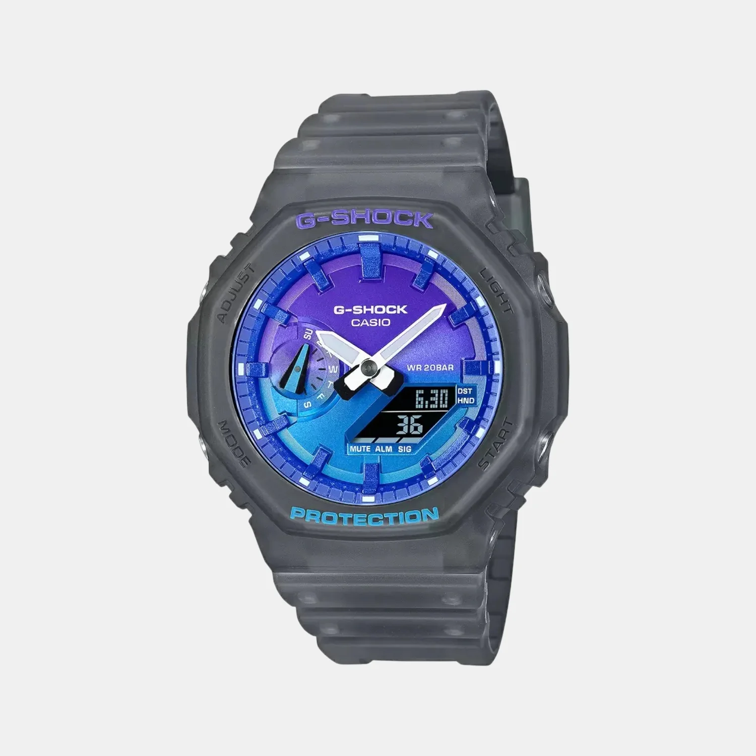G-Shock Men Quartz Dual Tone Dial Analog-Digital Resin Watch G1659