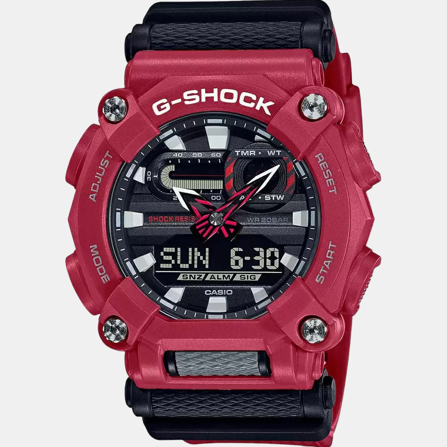 G-Shock Men Quartz Black Dial Analog-Digital Resin Watch G1059 - Image 2