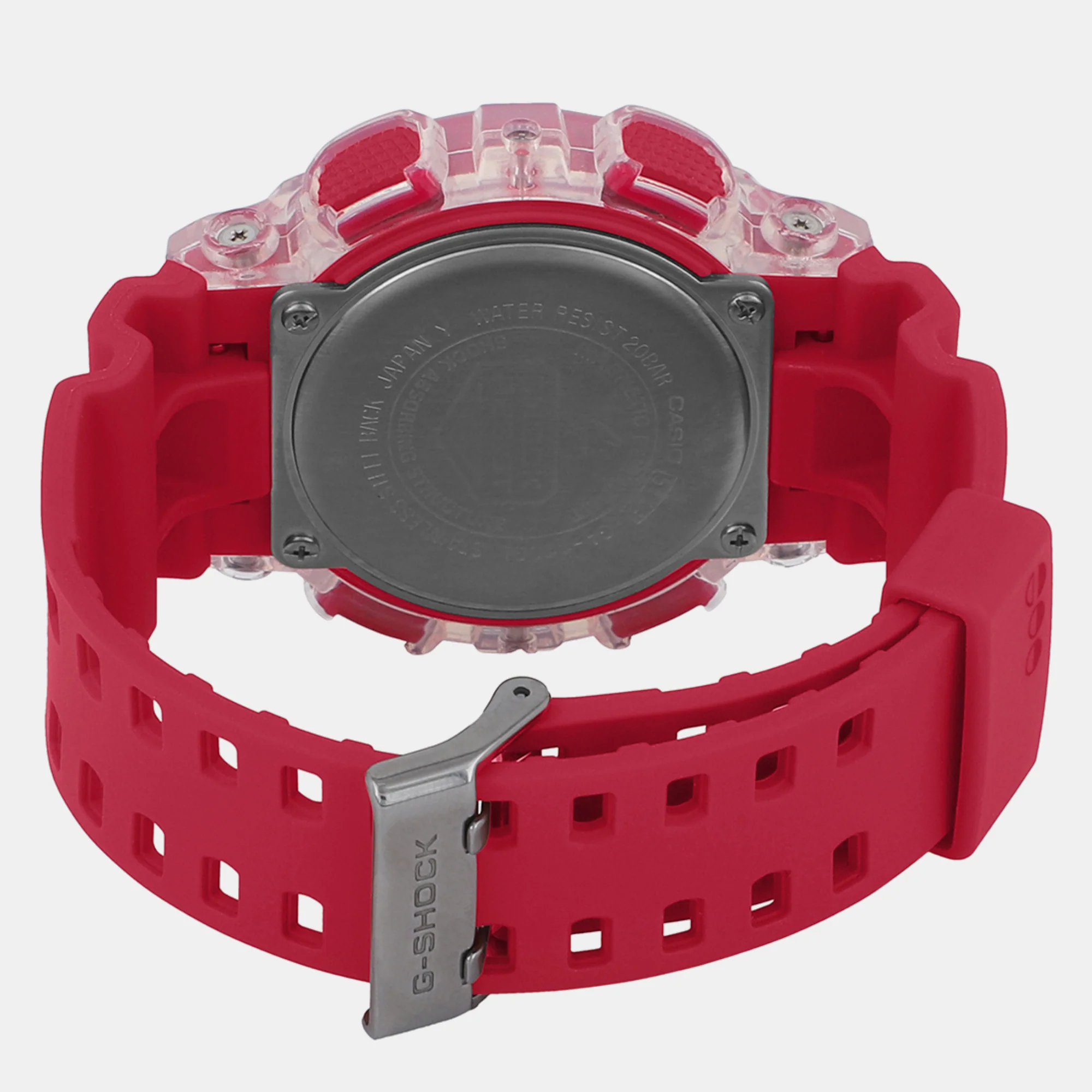G-Shock Men Quartz Red Dial Analog-Digital Resin Watch G1366 - Image 4