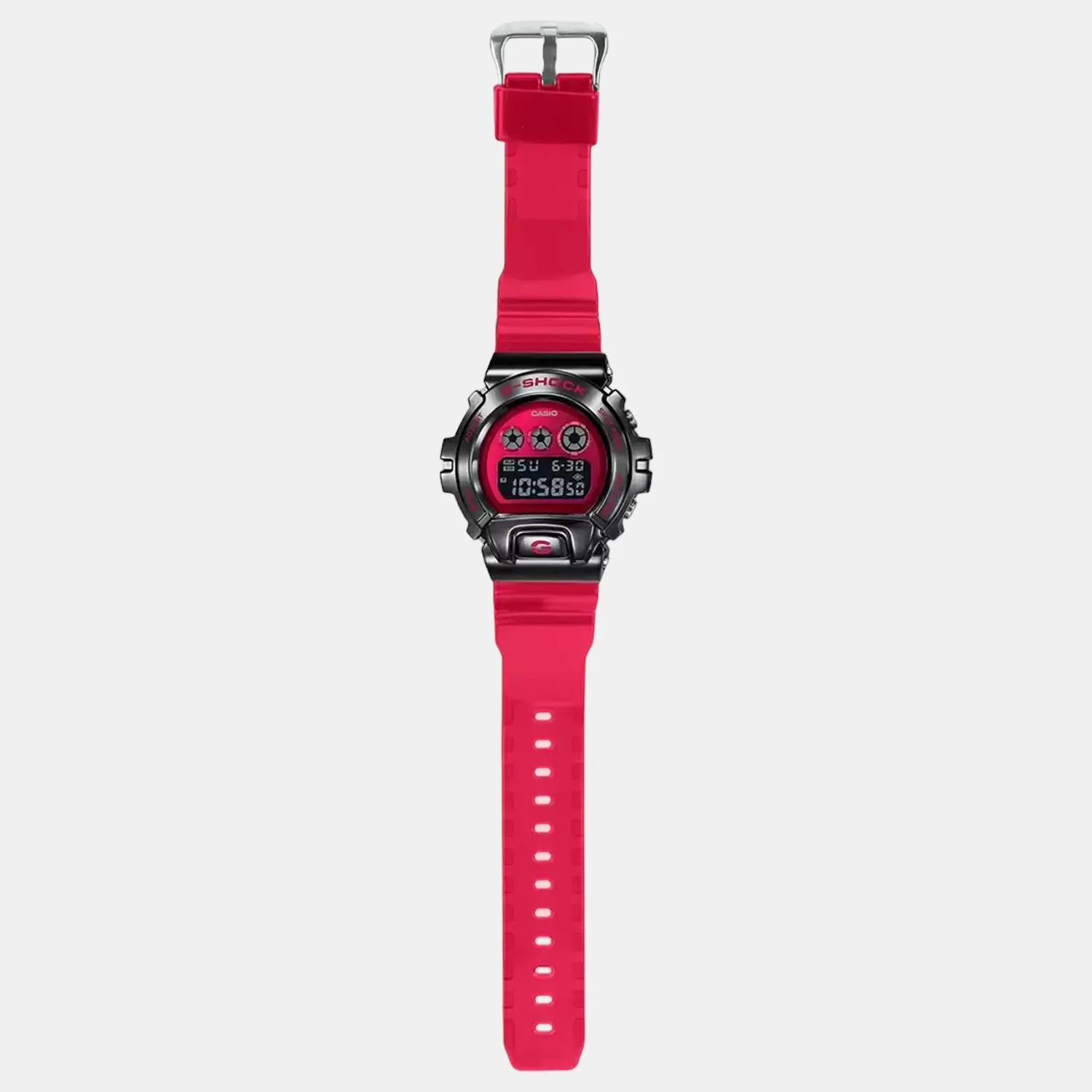 G-Shock Men Quartz Red Dial Digital Resin Watch G1026 - Image 6