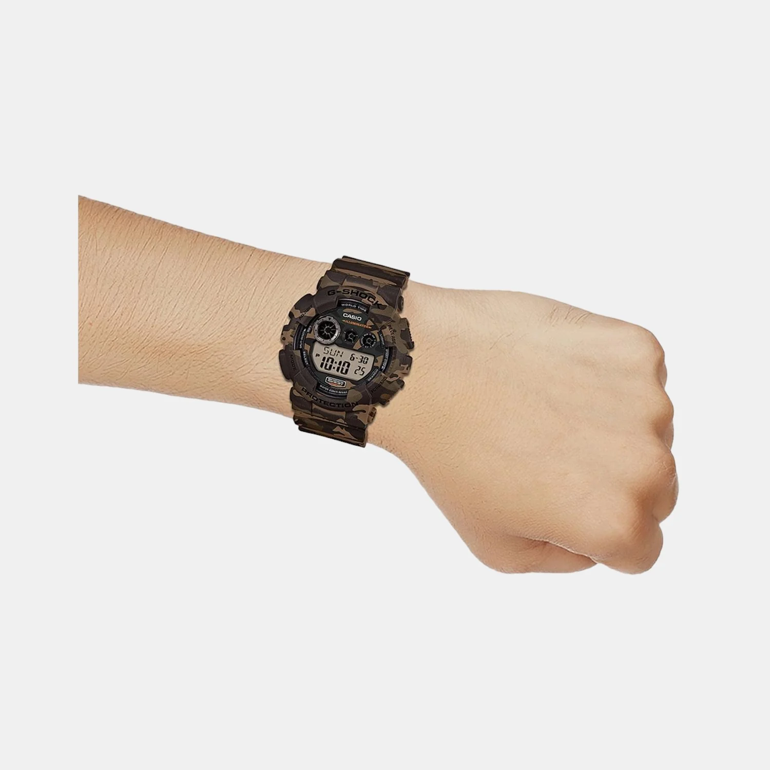 G-Shock Men Quartz Two Tone Dial Analog-Digital Resin Watch G513 - Image 4