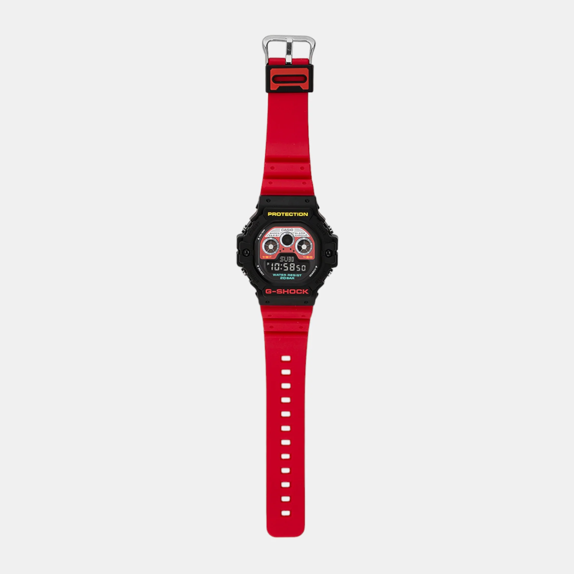 G-Shock Men Quartz Two Tone Dial Digital Resin Watch G1508 - Image 7