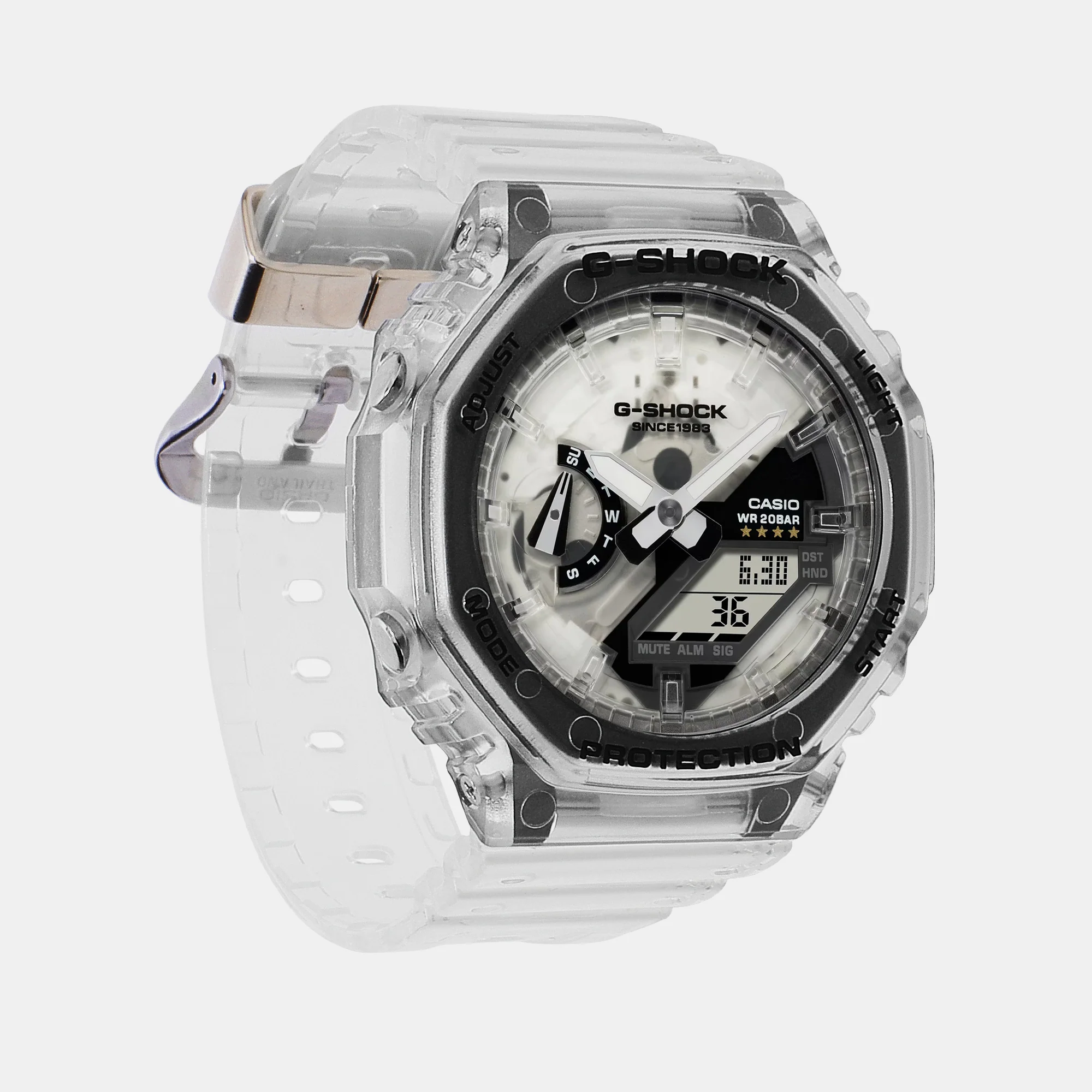 G-Shock Men Quartz White Dial Analog-Digital Watch G1442 - Image 4