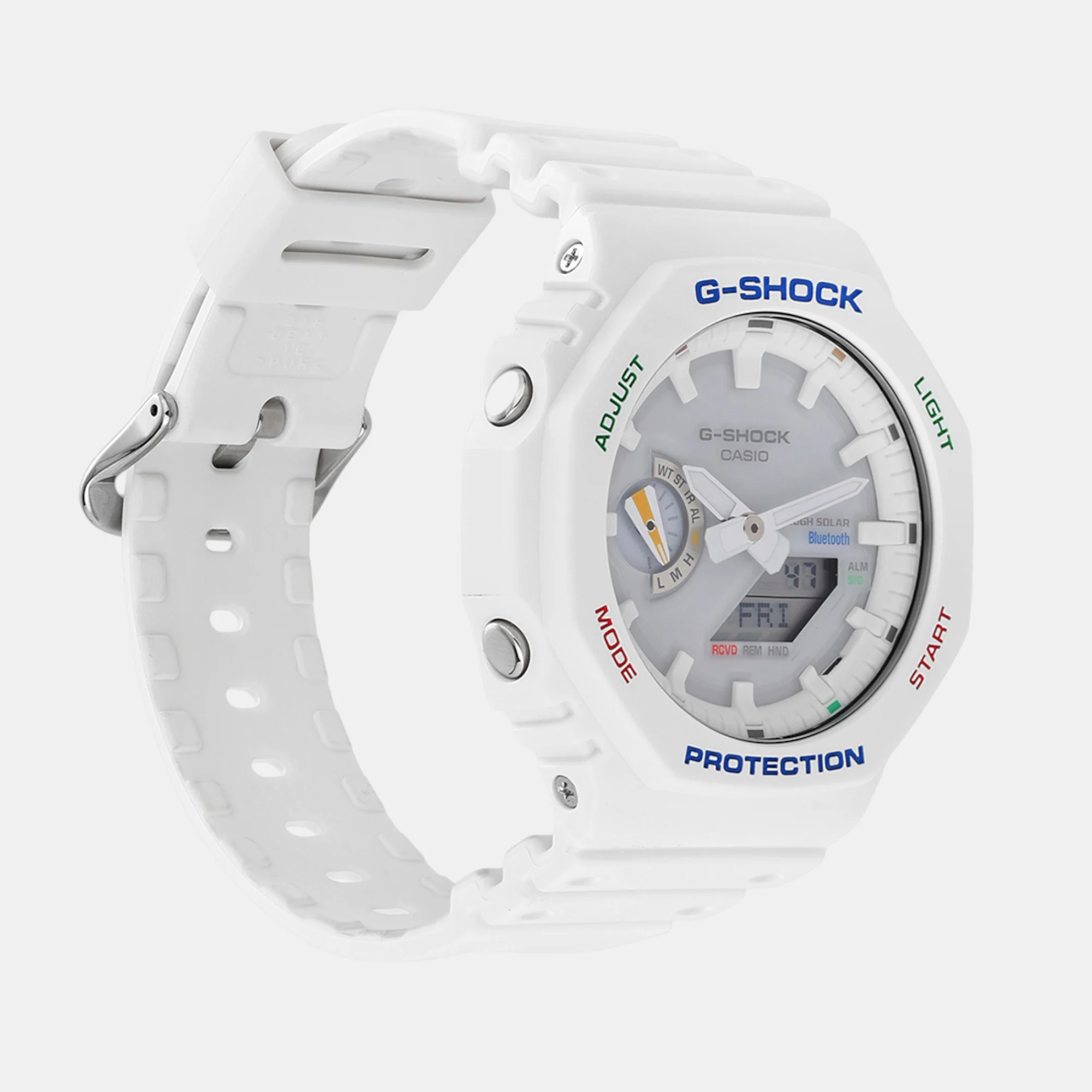 G-Shock Men Quartz White Dial Analog-Digital Resin Watch G1475 - Image 2
