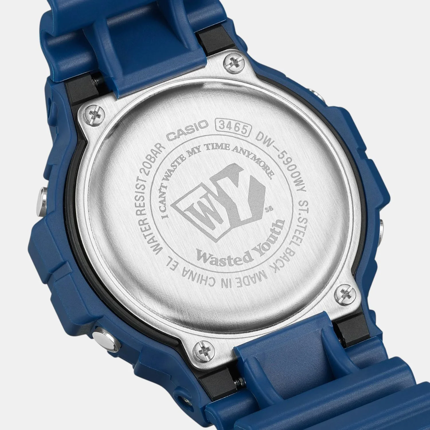 G-Shock Men Quartz White Dial Digital Resin Watch G1327 - Image 2