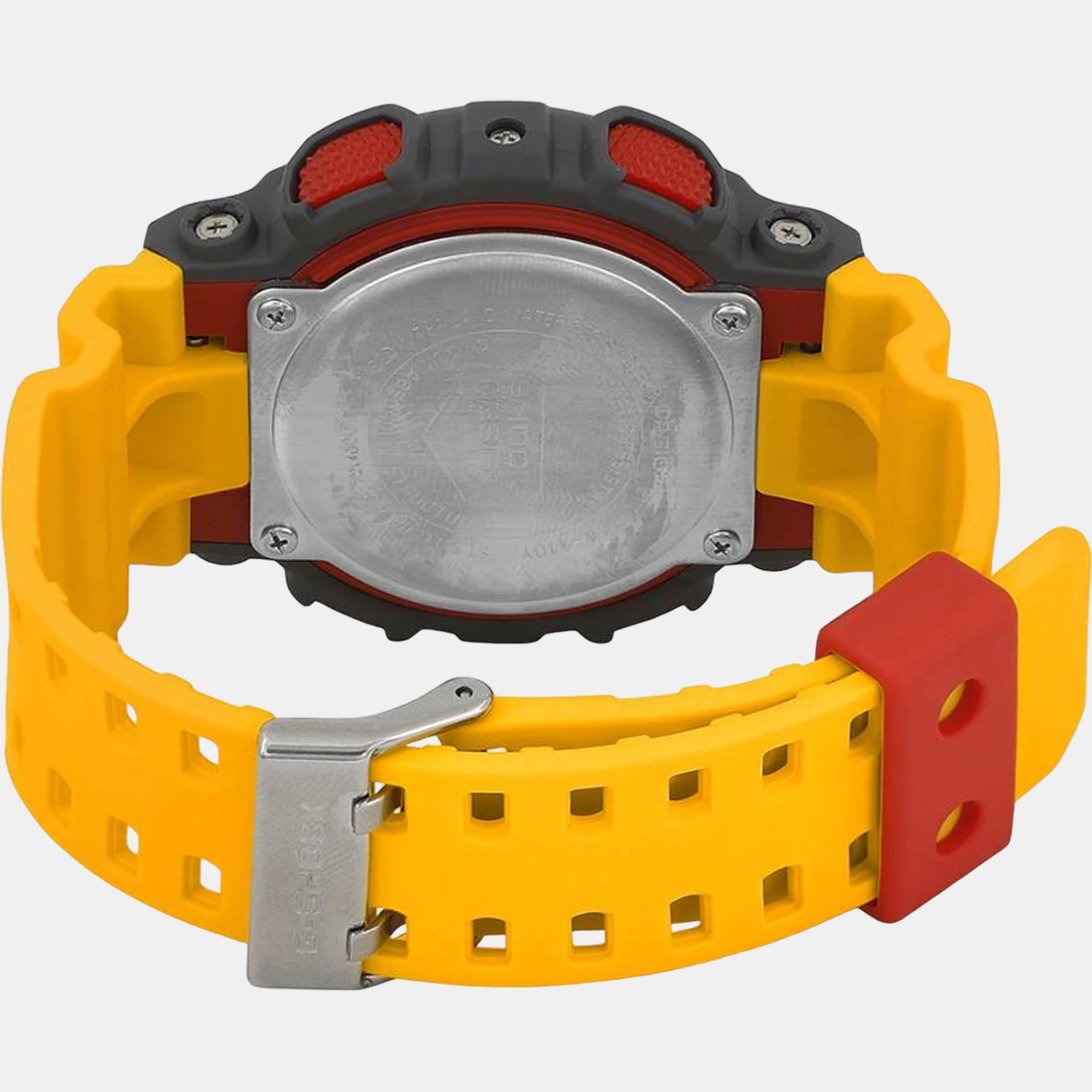G-Shock Men Quartz Yellow Dial Analog-Digital Resin Watch G1338 - Image 3
