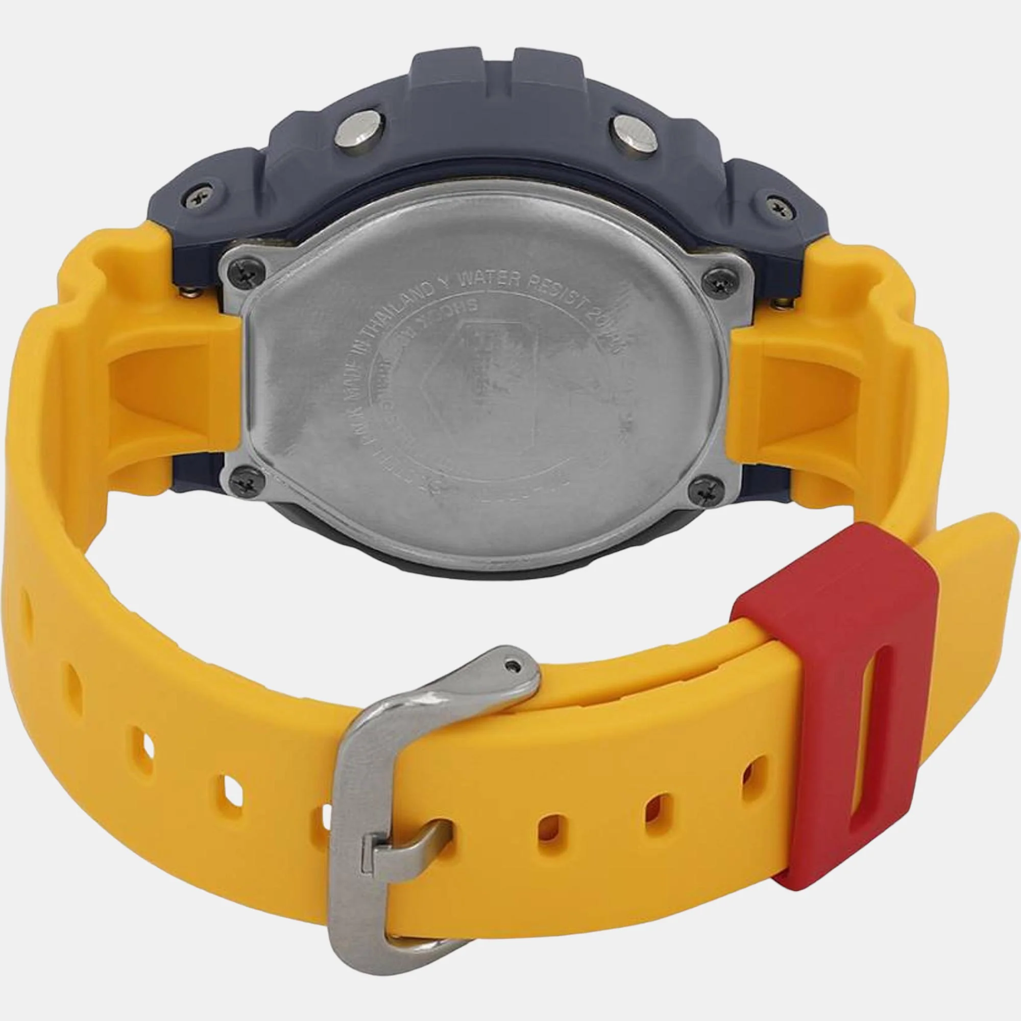 G-Shock Men Quartz Yellow Dial Digital Resin Watch G1337 - Image 3