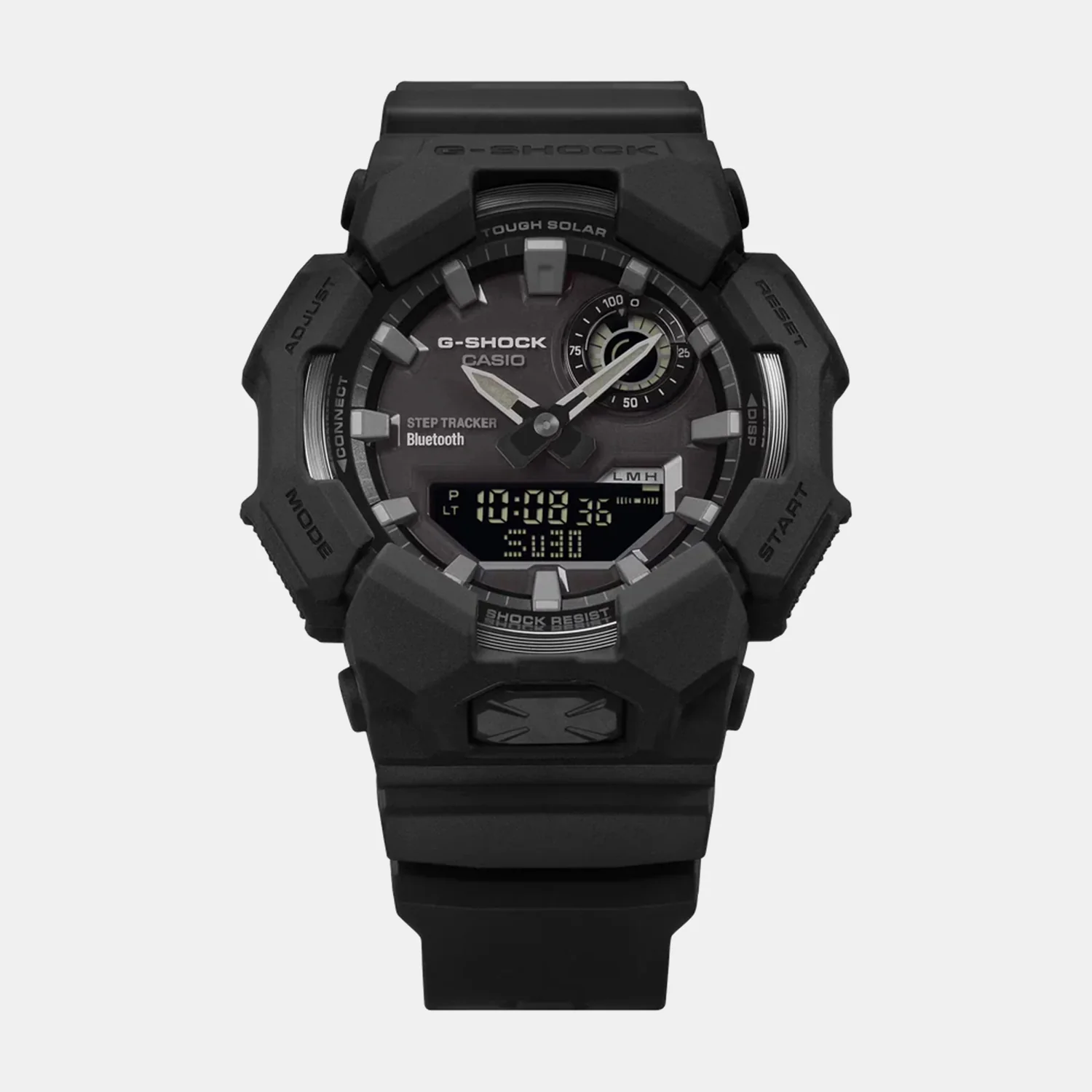 G-shock Men Solar Black Dial Analog-Digital Resin Watch G1754 - Image 2