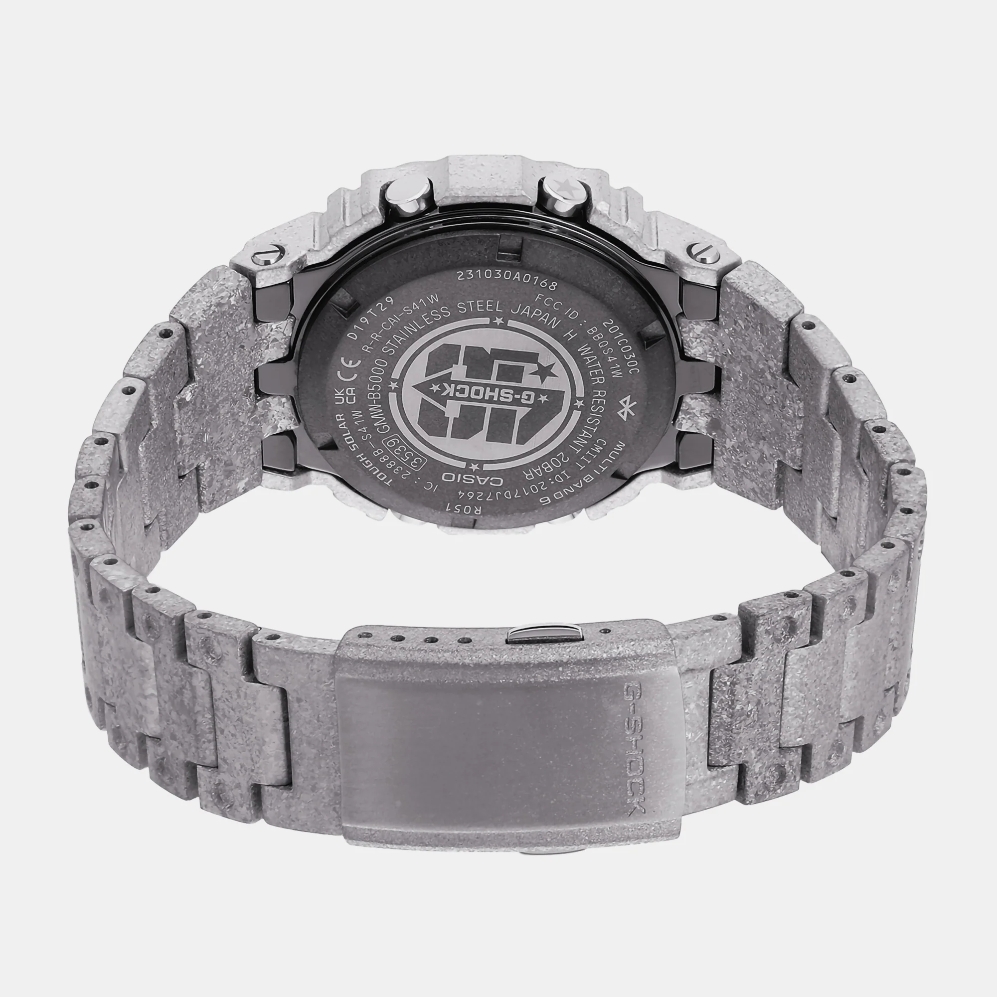 G-Shock Men Solar Black Dial Digital Stainless Steel Watch G1393 - Image 7