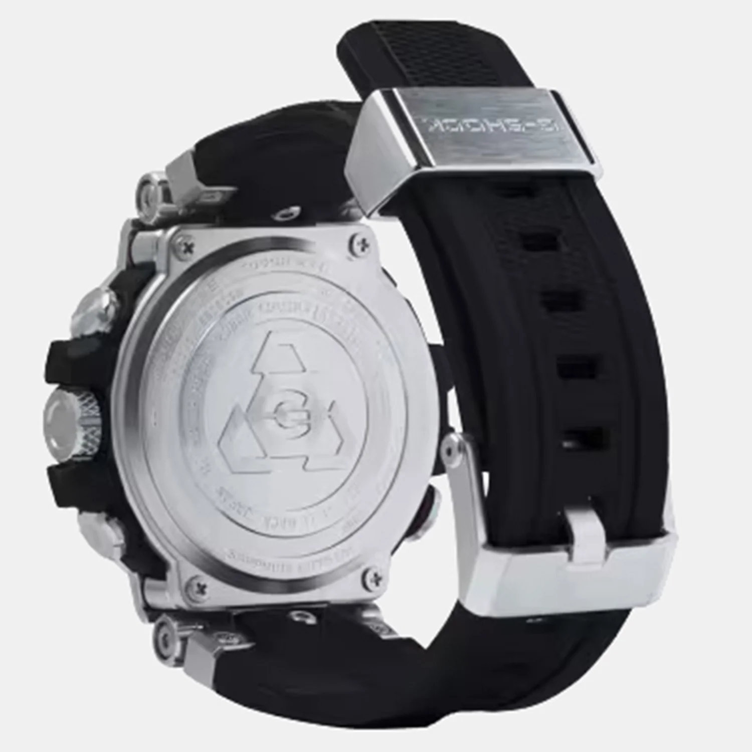 G-Shock MT-G Men Solar Black Dial Chronograph Resin Watch G866 - Image 6