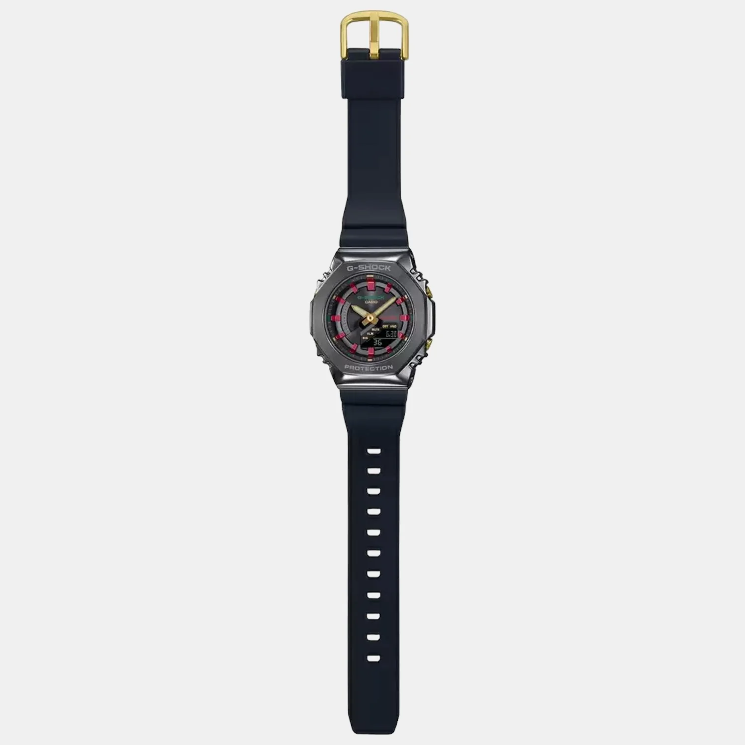 G-Shock Women Quartz Black Dial Analog-Digital Stainless Steel Watch G1185 - Image 5