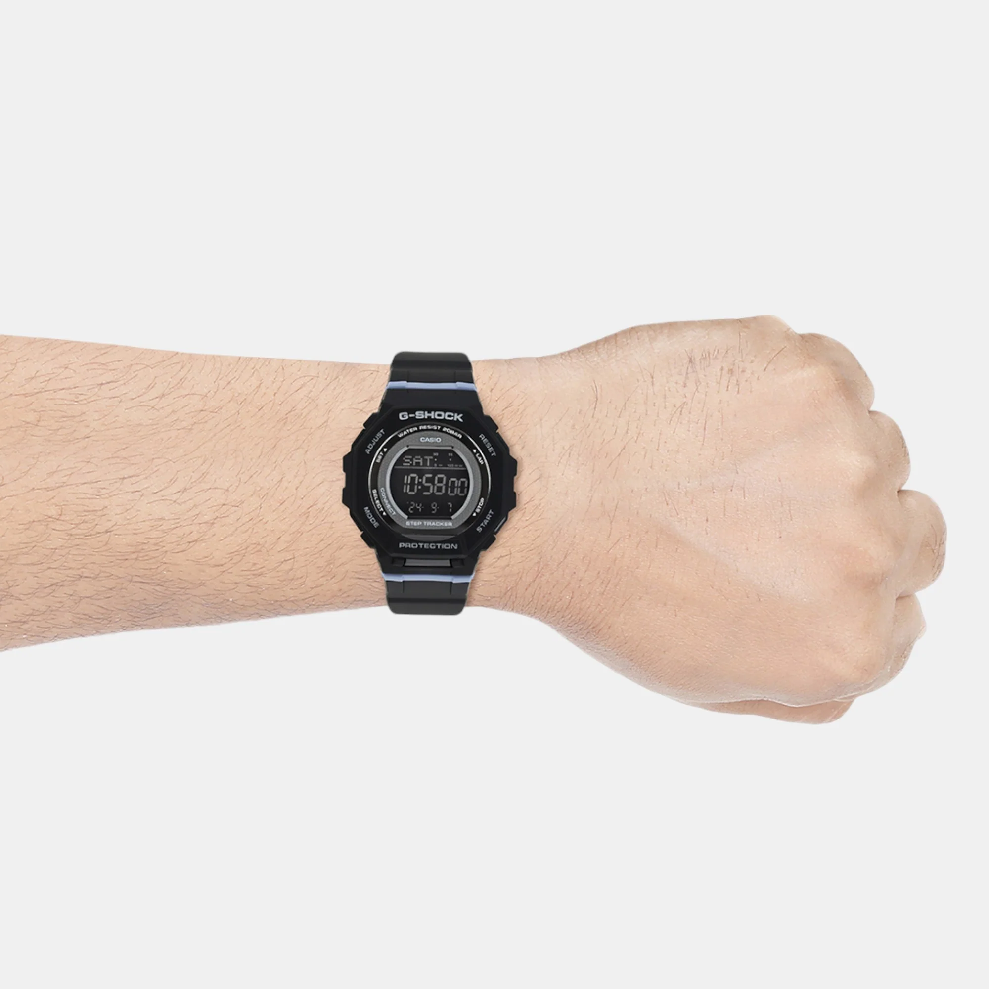 G-Shock Women Quartz Black Dial Digital Resin Watch G1617 - Image 8
