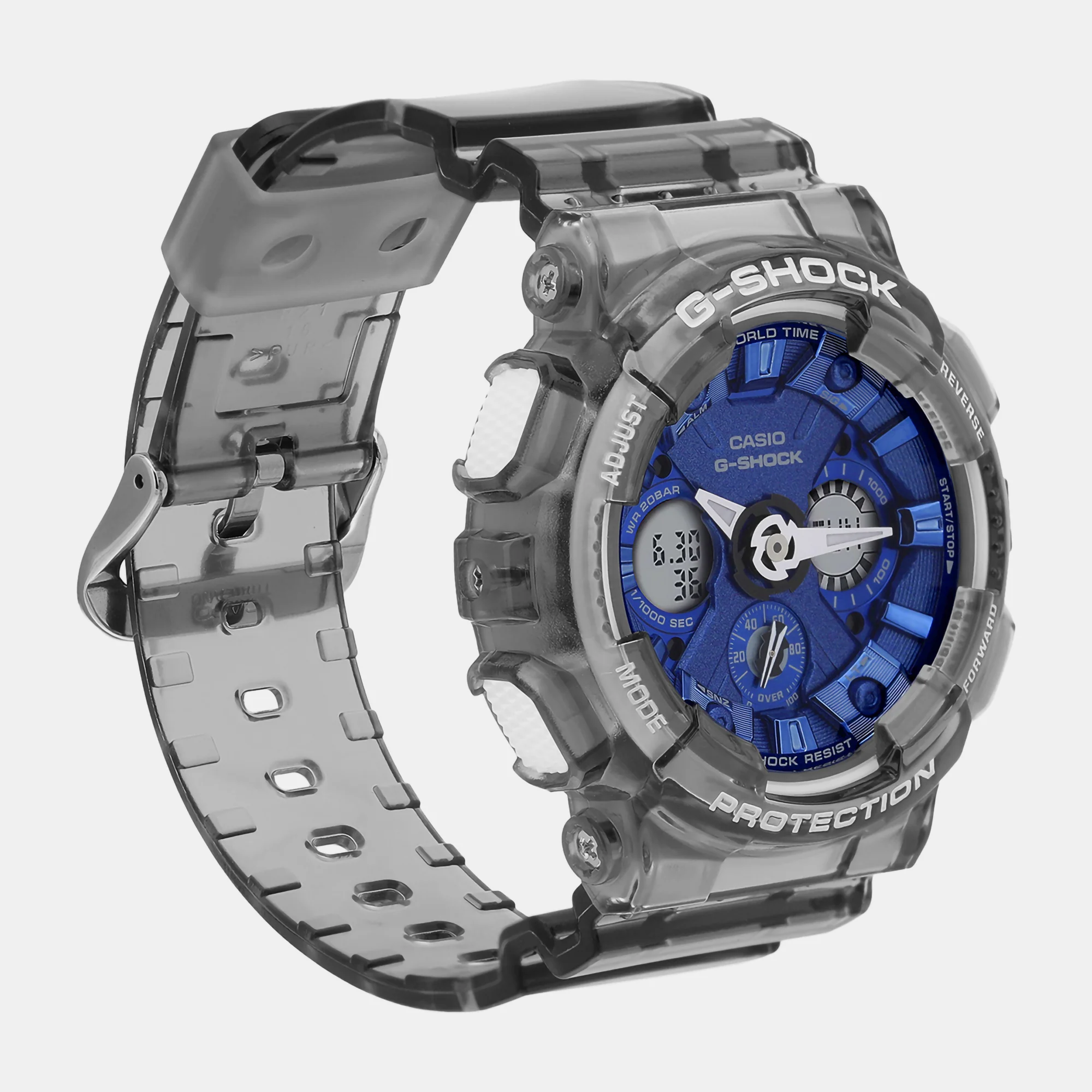 G-Shock Women Quartz Blue Dial Analog-Digital Resin Watch G1379 - Image 4