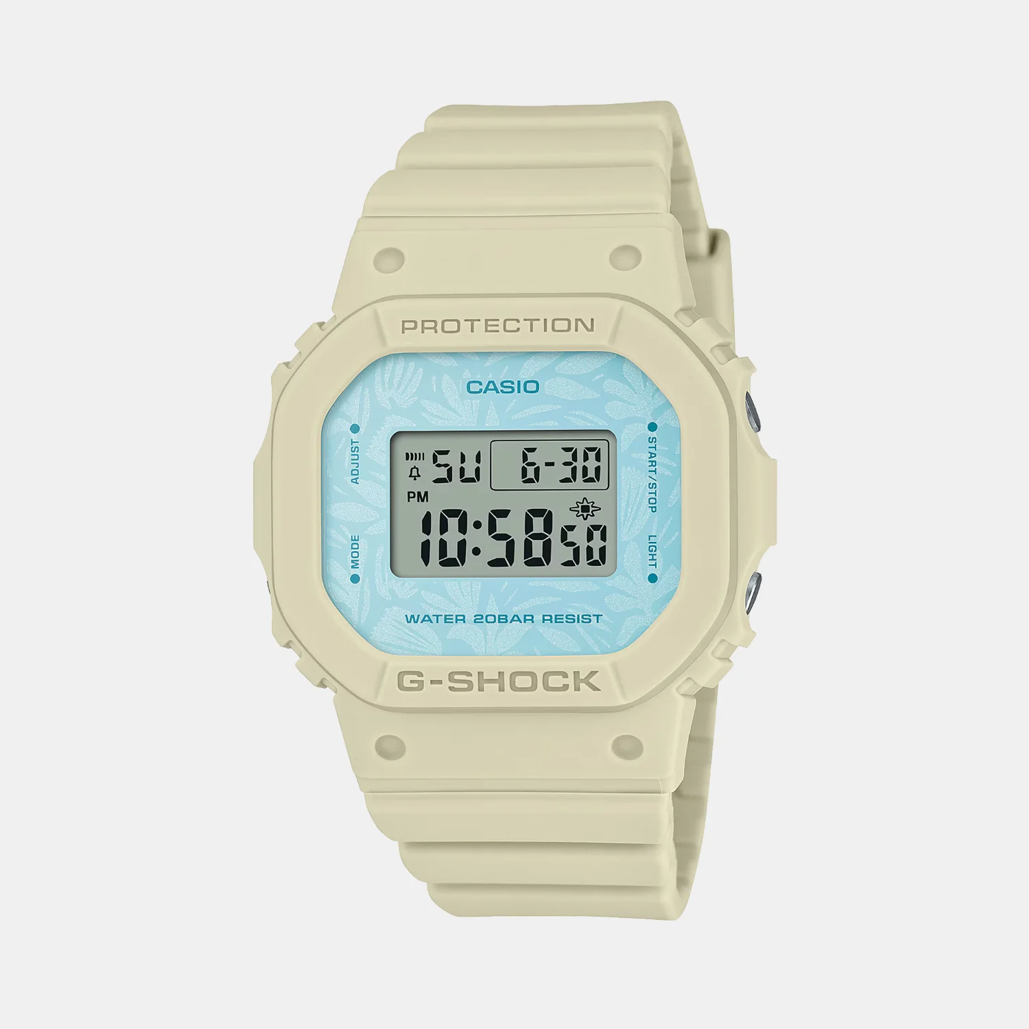 G-Shock Women Quartz Blue Dial Digital Resin Watch G1502 - Image 2