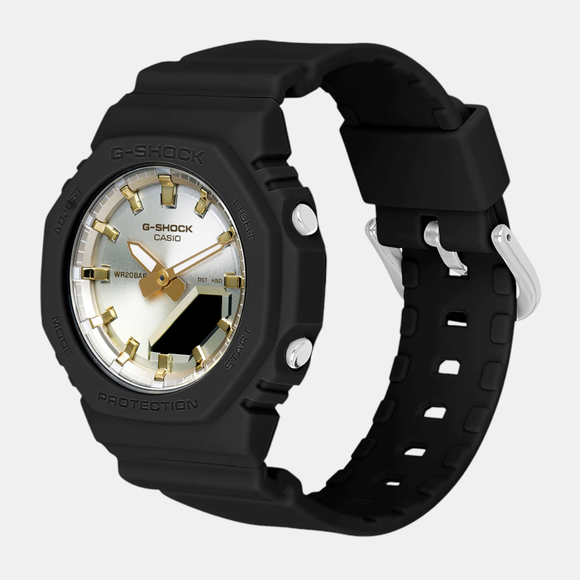 G-Shock Women Quartz Gold Dial Analog-Digital Resin Watch G1557 - Image 3