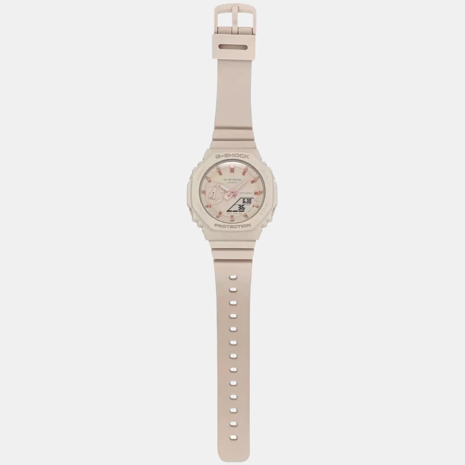 G-Shock Women Quartz Beige Dial Analog-Digital Resin Watch G1109 - Image 6