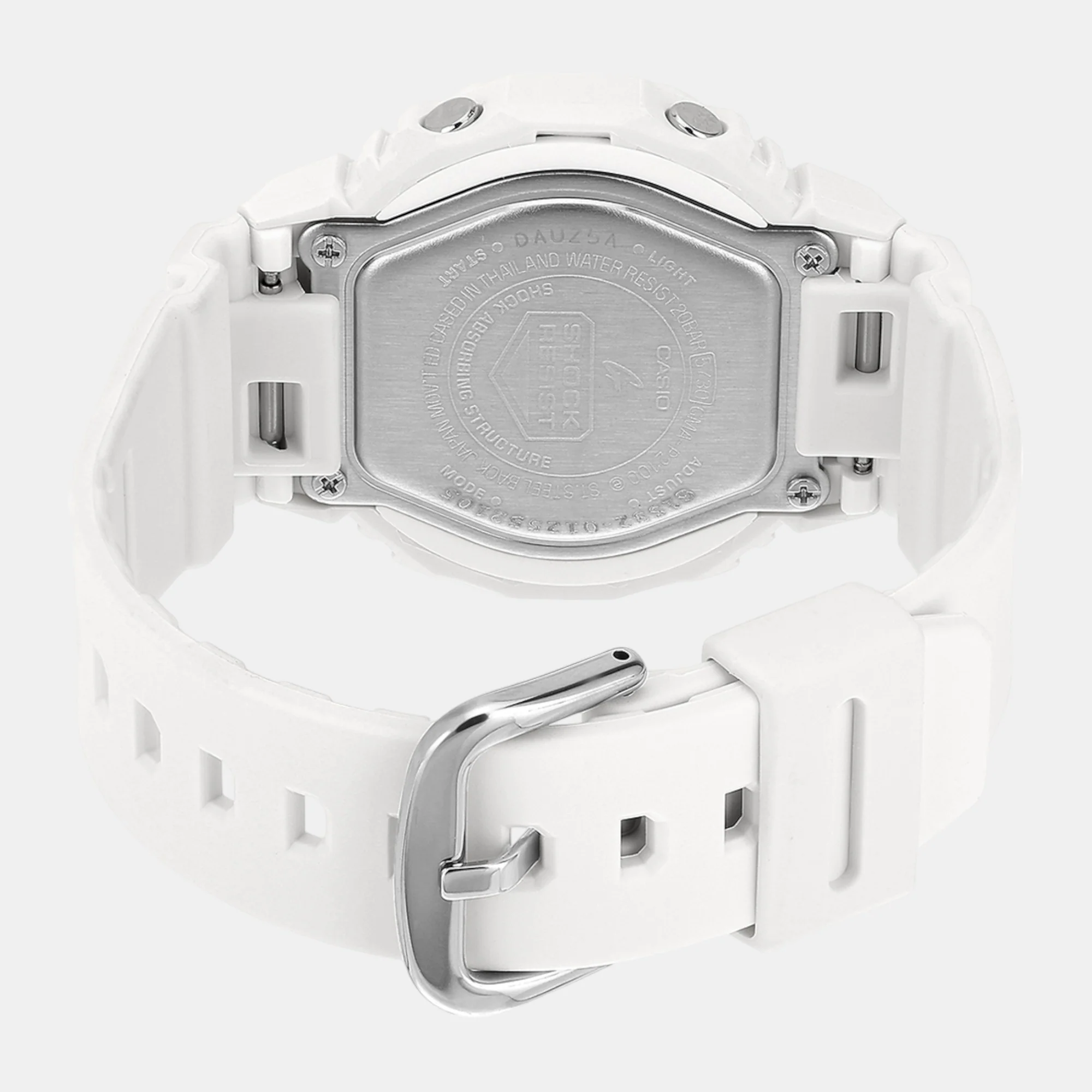 G-Shock Women Quartz White Dial Analog-Digital Resin Watch G1532 - Image 7