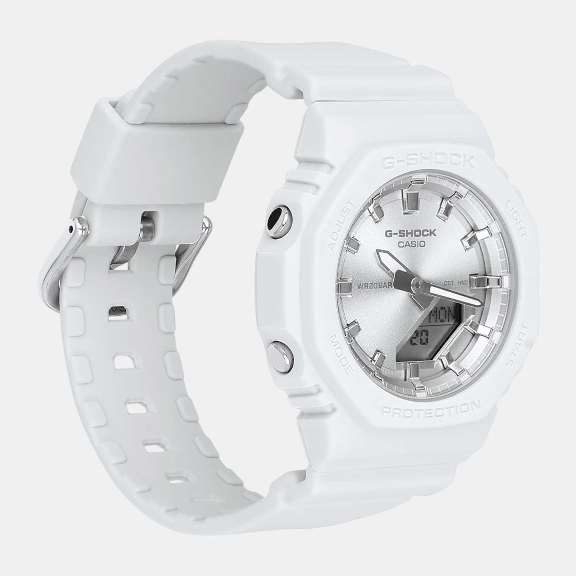 G-Shock Women Quartz Silver Dial Analog-Digital Resin Watch G1560 - Image 5