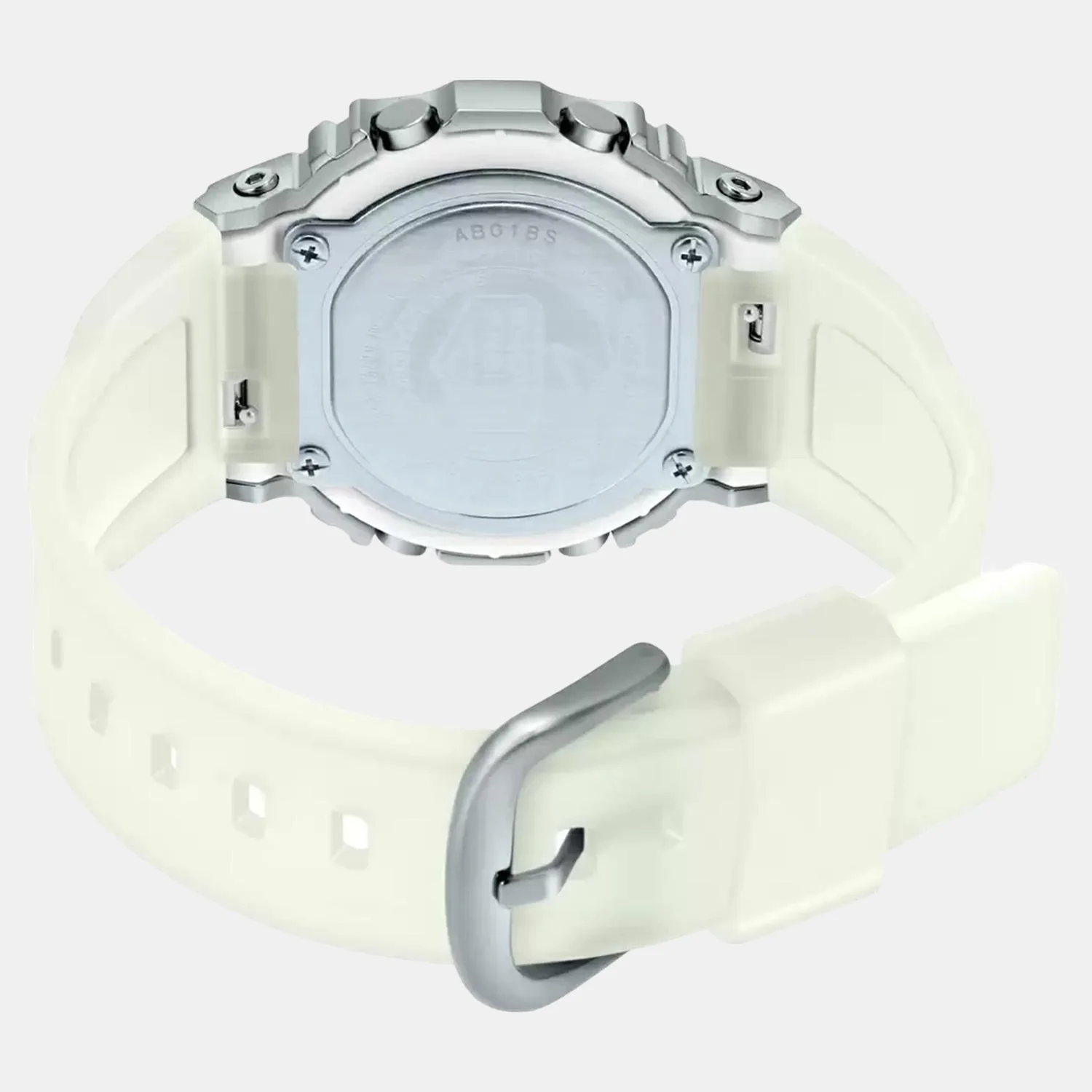 G-Shock Women Quartz Silver Dial Digital Resin Watch G1104 - Image 6