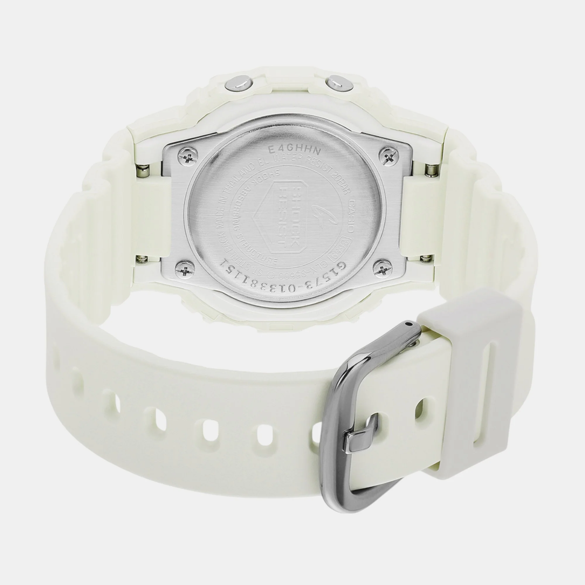 G-Shock Women Quartz White Dial Digital Resin Watch G1573 - Image 6