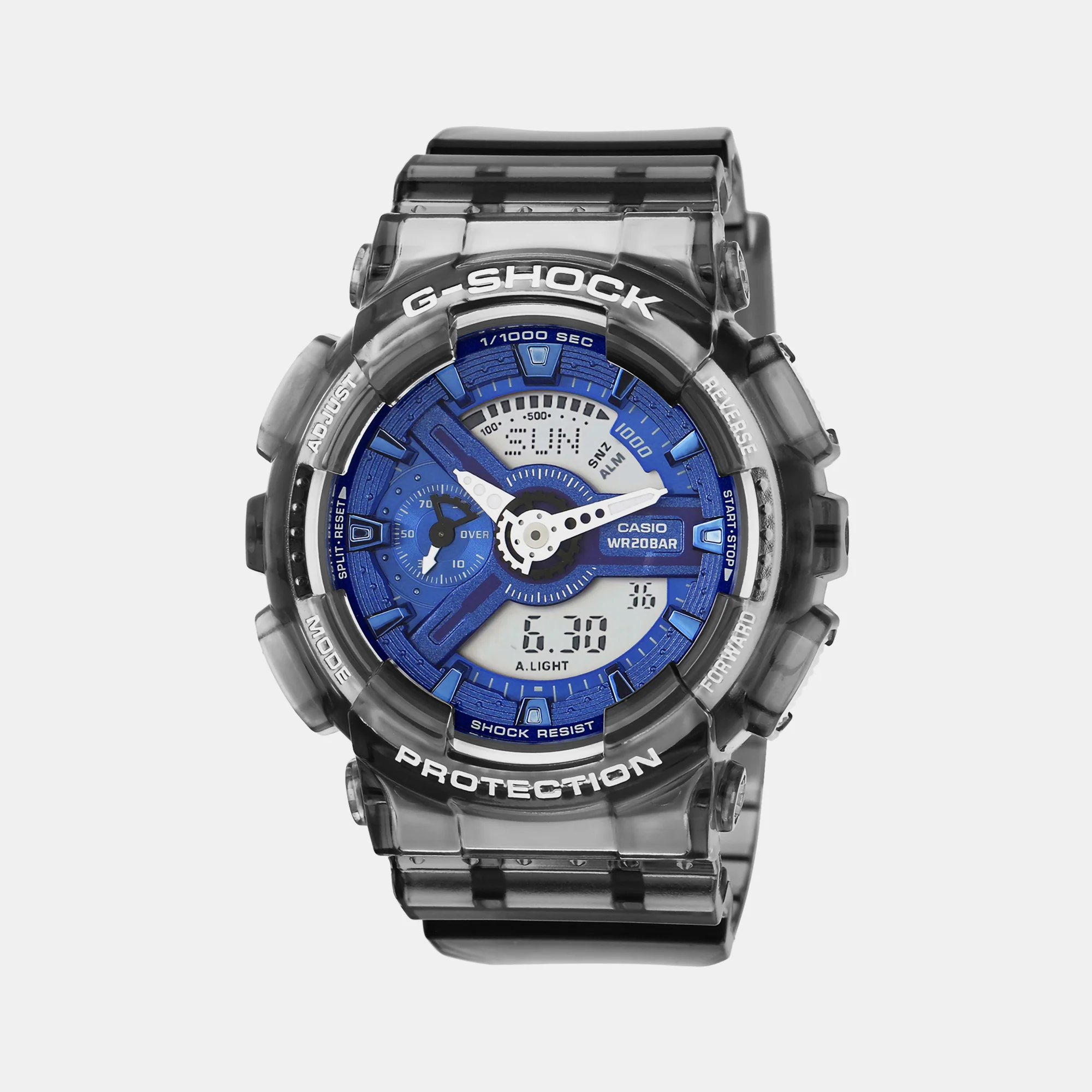 G-Shock Women Women Quartz Blue Dial Analog-Digital Resin Watch G1378 - Image 2
