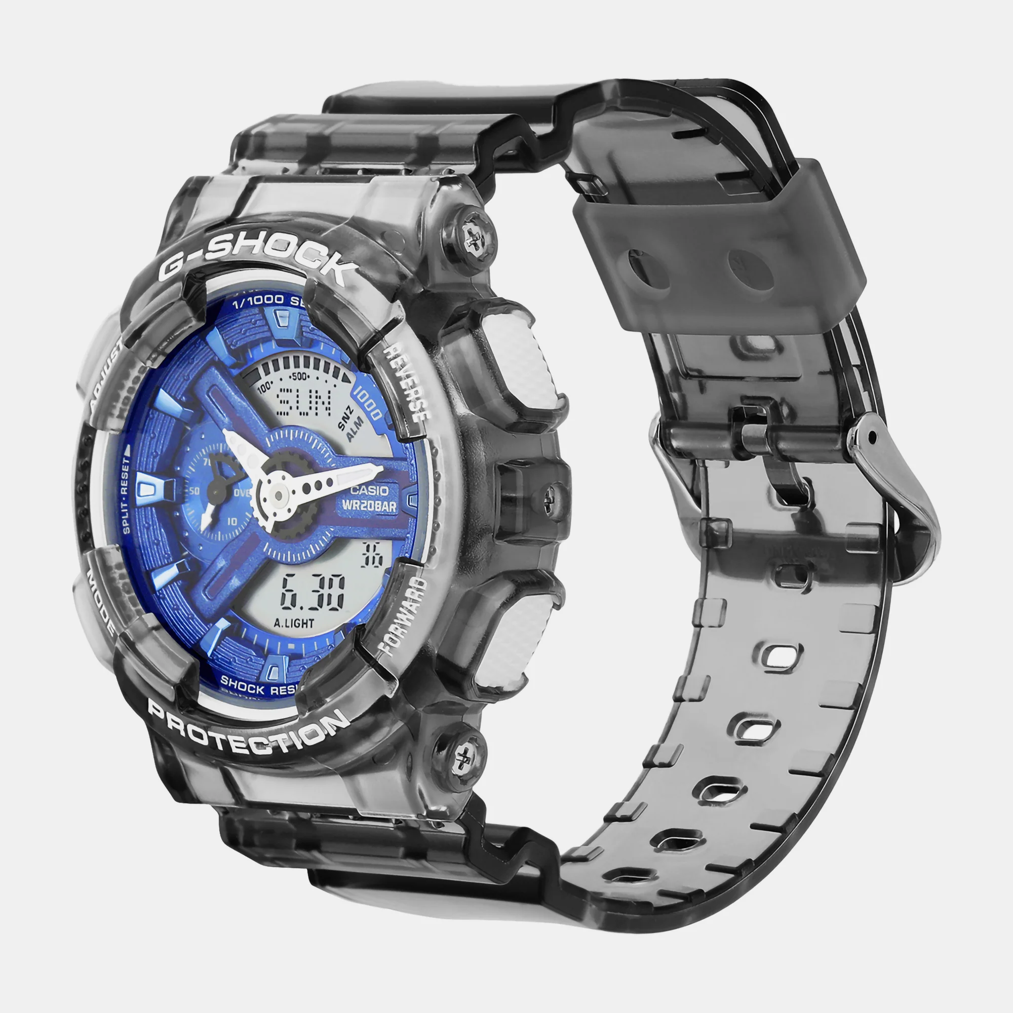 G-Shock Women Women Quartz Blue Dial Analog-Digital Resin Watch G1378 - Image 3