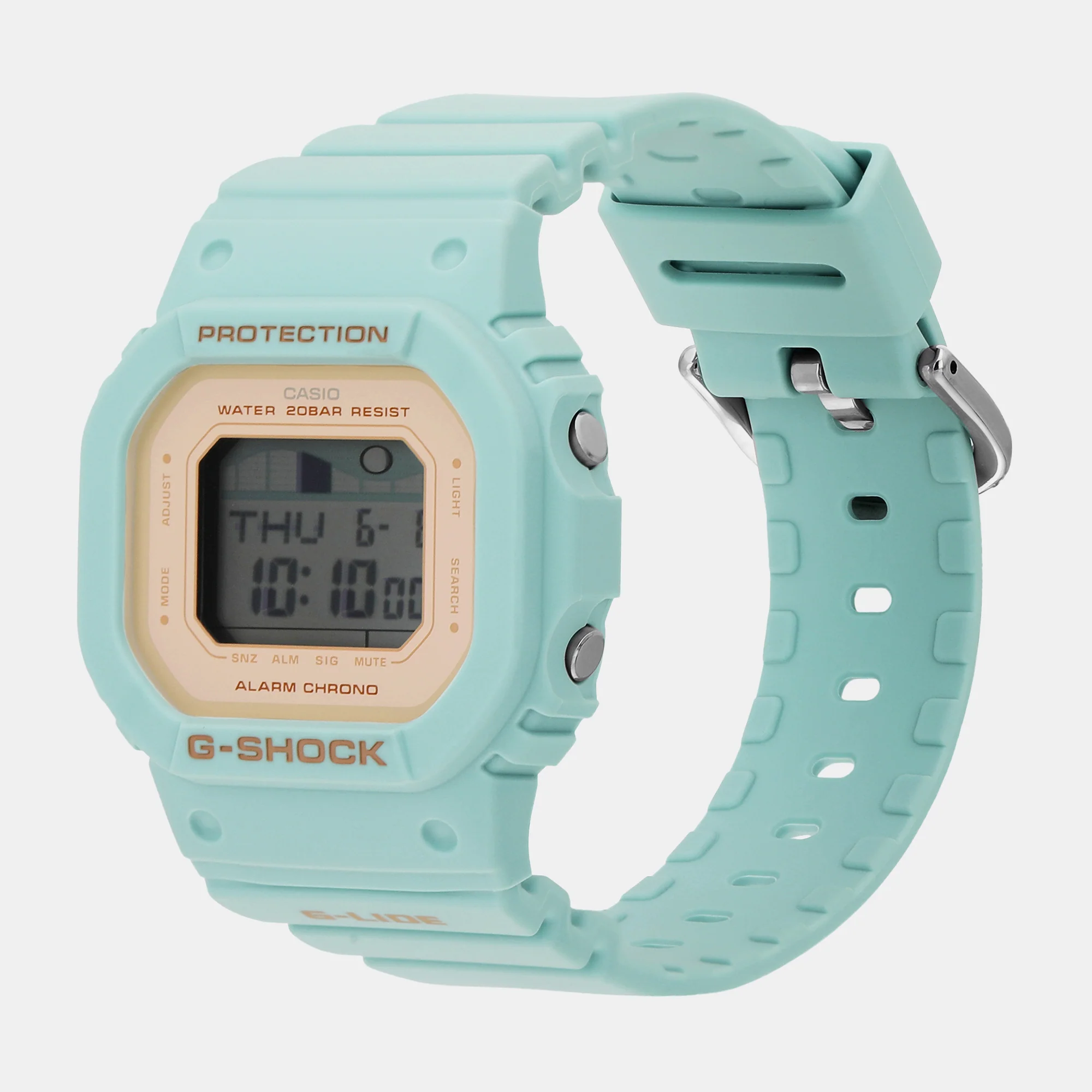 G-Shock Women Women Quartz Rose Gold Dial Digital Resin Watch G1397 - Image 2