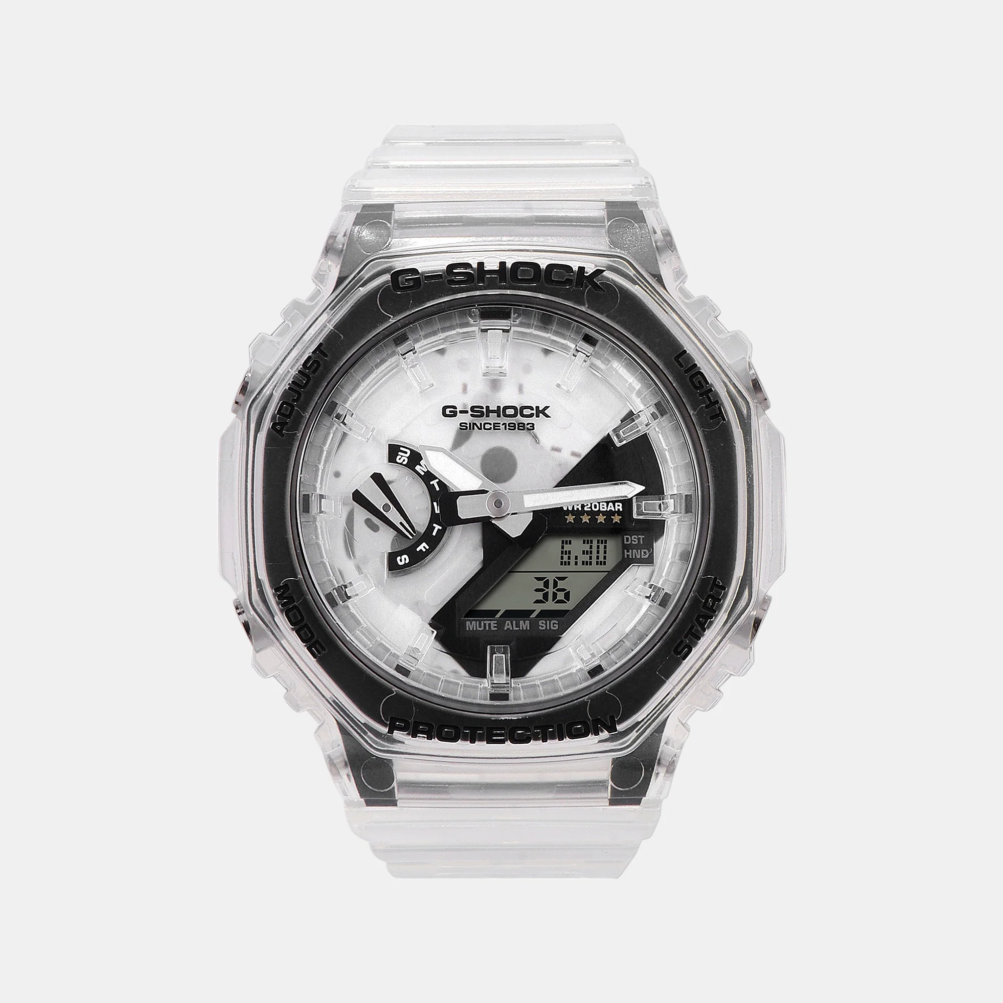 G-Shock Women Quartz White Dial Analog-Digital Watch G1448