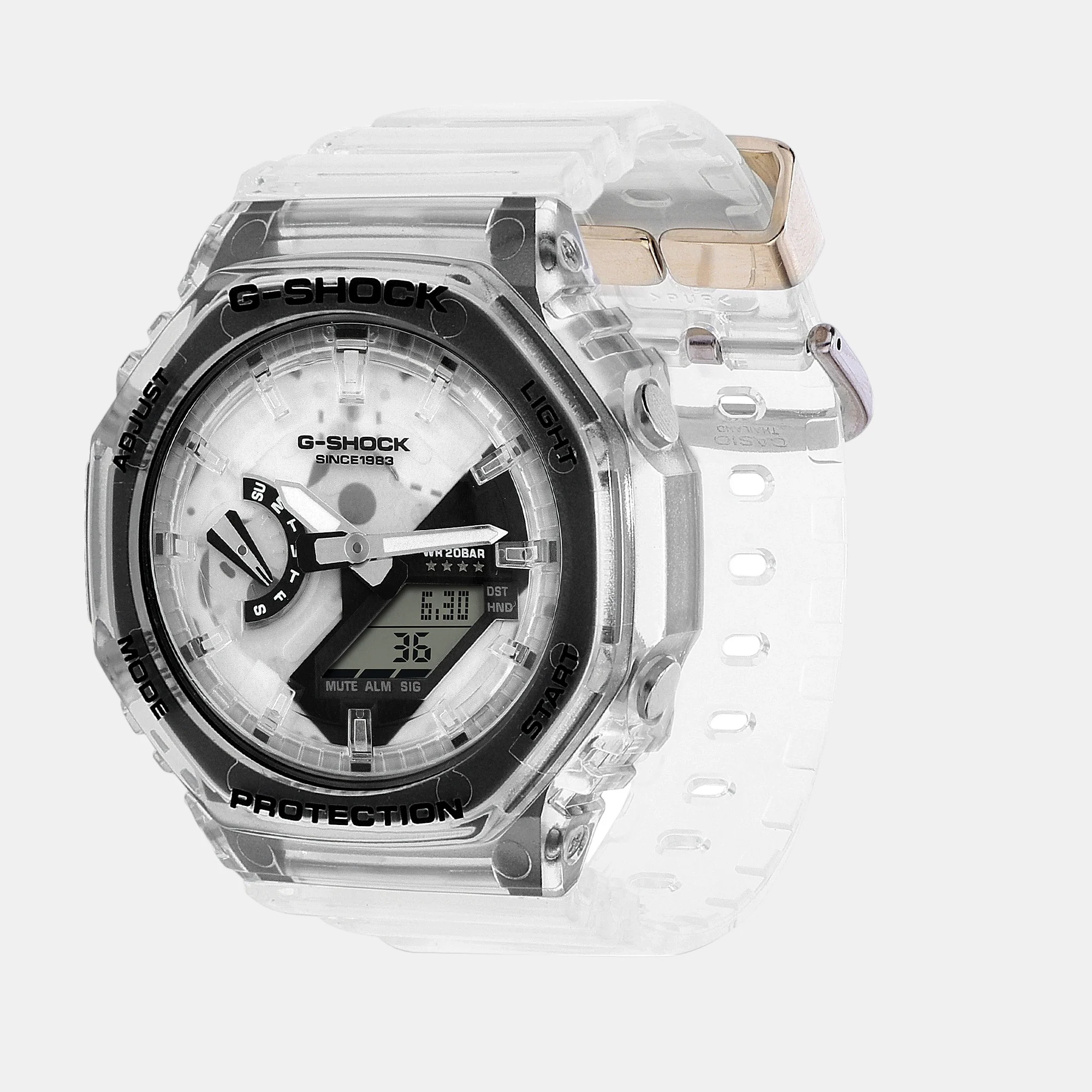 G-Shock Women Quartz White Dial Analog-Digital Watch G1448 - Image 5