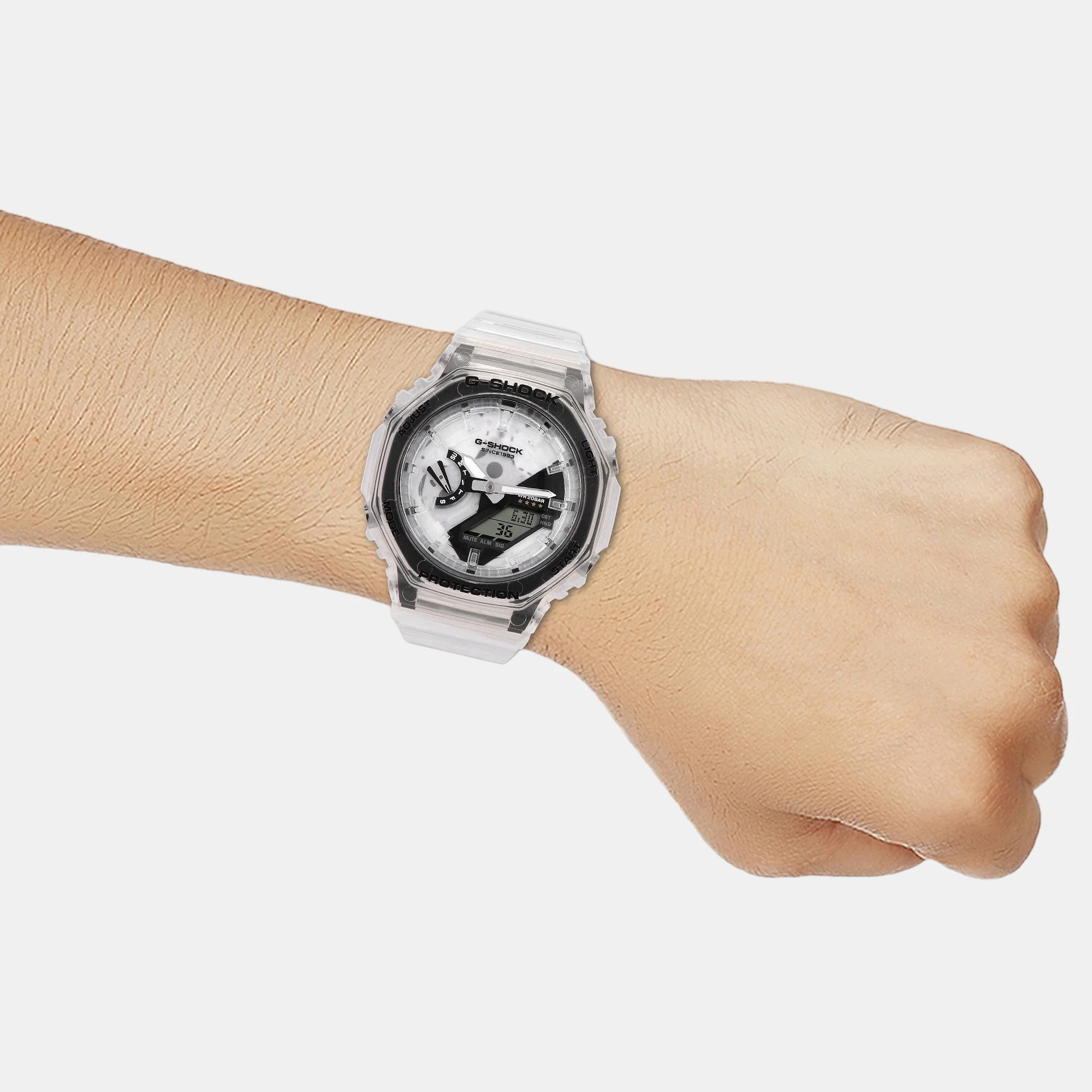 G-Shock Women Quartz White Dial Analog-Digital Watch G1448 - Image 6